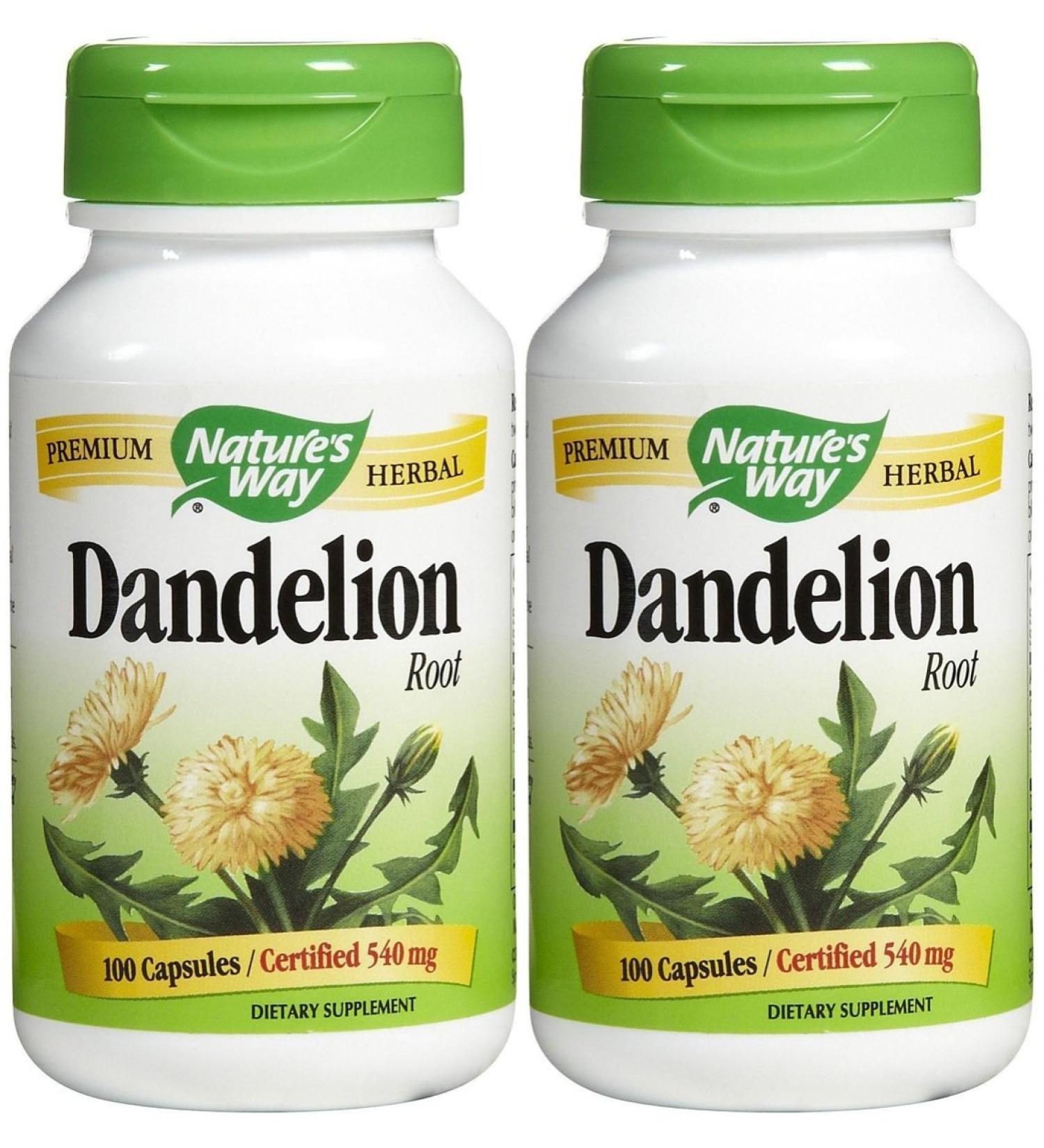 Nature's Way Dandelion Root Caps 2 pk