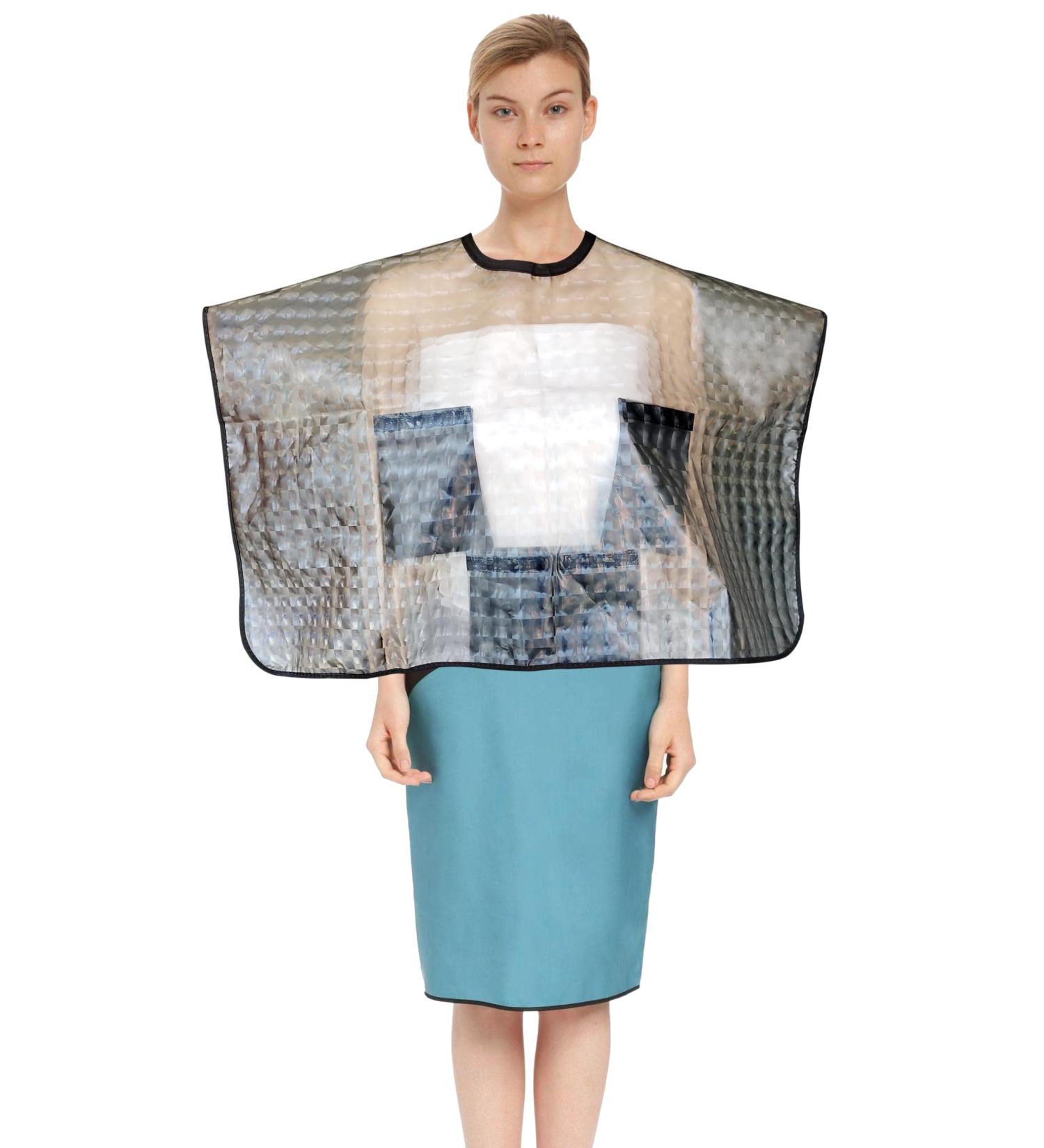 Mastectomy Post Surgery Waterproof Shower Cape | Water-Resistant Garment for Recovery & Protection - Ideal for Mastectomy Chest & Shoulder Surgery (Black - Buy Online on GoSupps.com