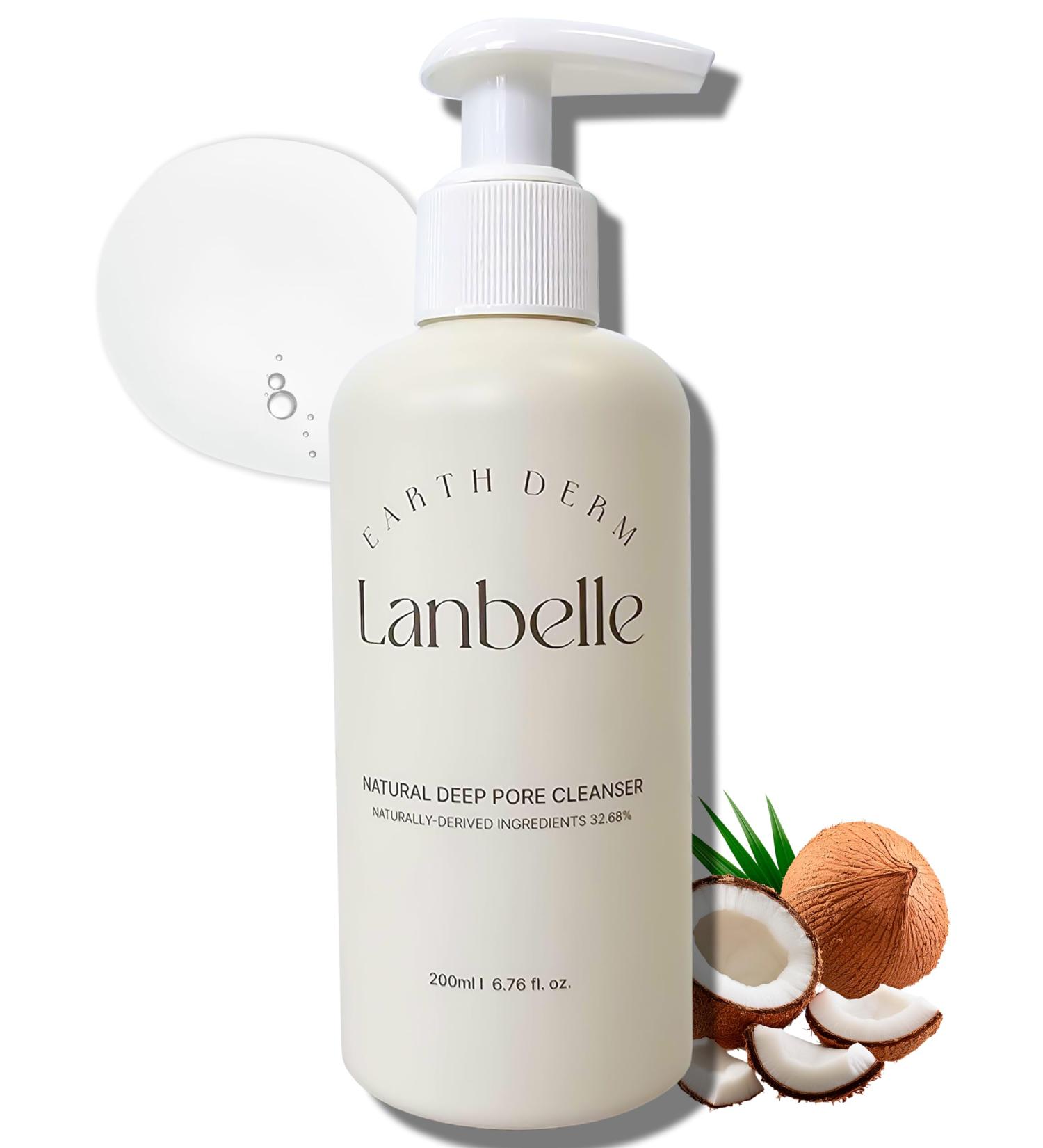 Buy Lanbelle Deep Pore Cleanser - Vegan Cleansing Gel with Coconut Extracts | 7.1 Fl Oz | International Shipping - Buy Online on GoSupps.com