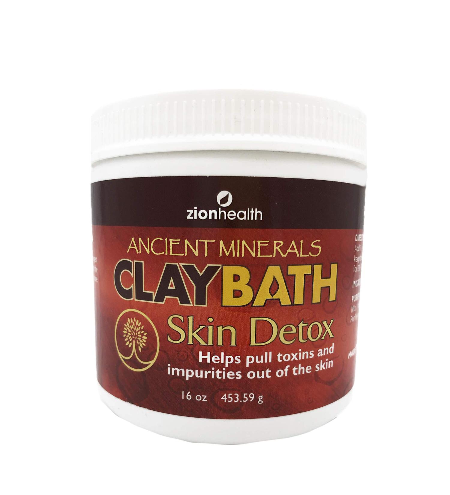 Detox Clay Bath Minerals - Absorb Toxins & Metals | Montmorillonite 4lb - International Shipping - Buy Online on GoSupps.com