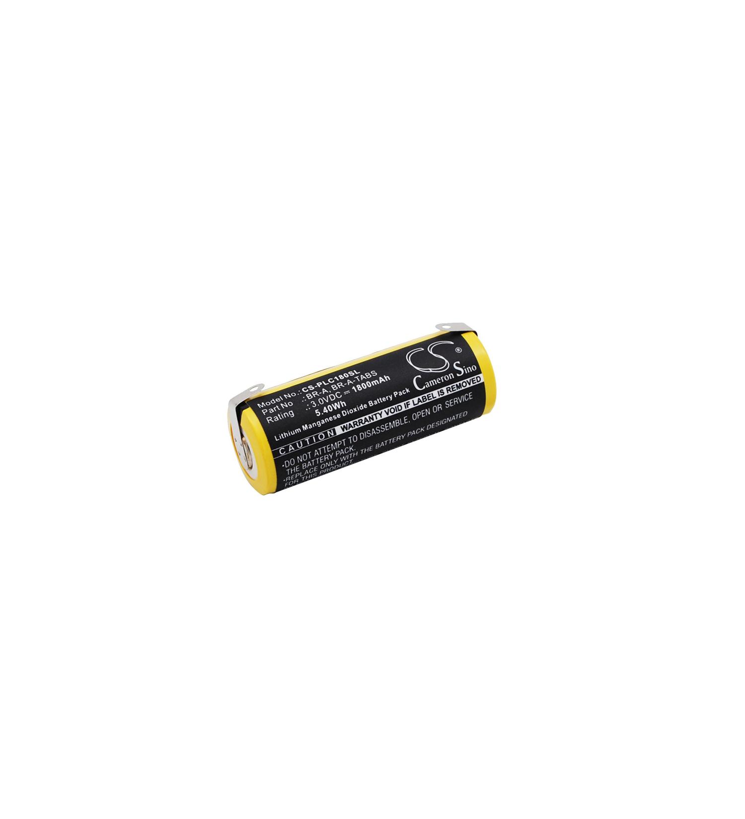 Buy BR-A BR-A-TABS 1800mAh Battery - Compatible with Wireless Alarms & Security Systems | Efficient 3.0V Automated Meter Reading Backup - Buy Online on GoSupps.com