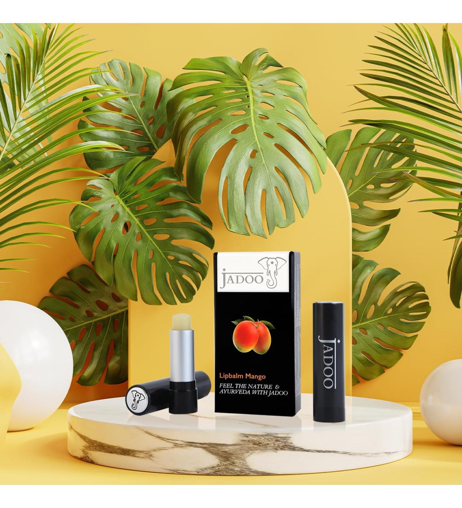 Jadoo Mango Lip Balm - Nourishing & Hydrating | Buy Online Worldwide - Buy Online on GoSupps.com