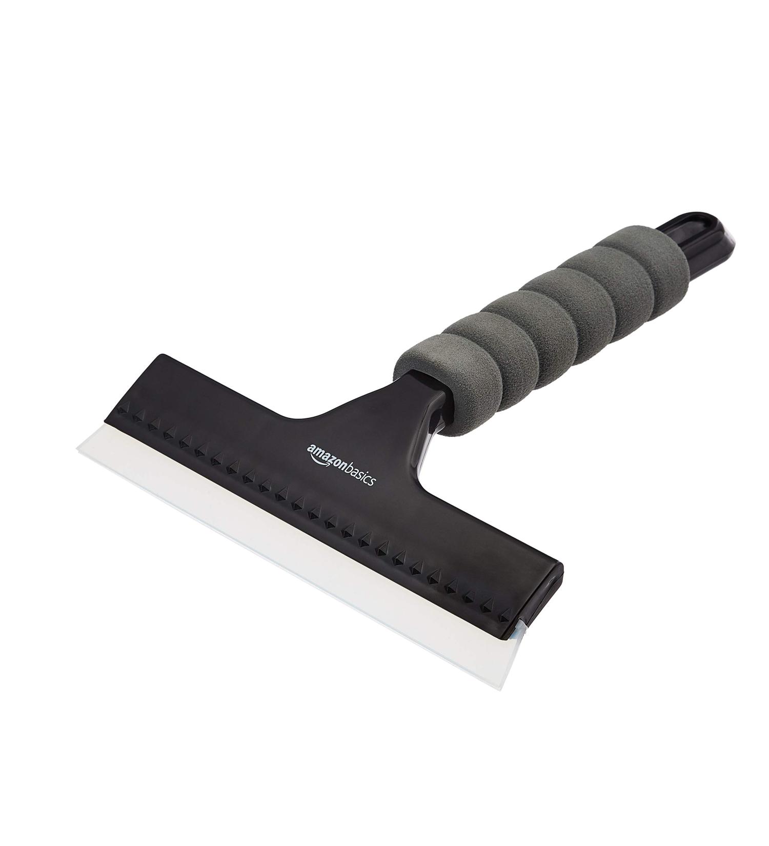 Amazon Basics Window Squeegee with Handle - Ideal for Glass, Mirror, and Car Windows - Buy Online on GoSupps.com