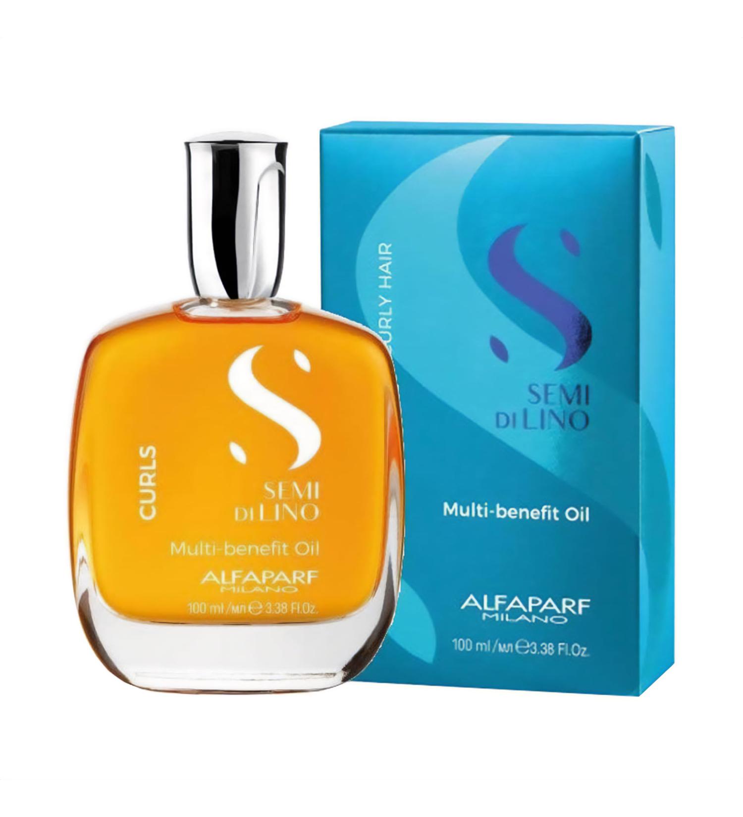 Buy Semi Di Lino Curls Multi-Benefit Oil 100 Ml - Best for Curly Hair | International Shipping - Buy Online on GoSupps.com