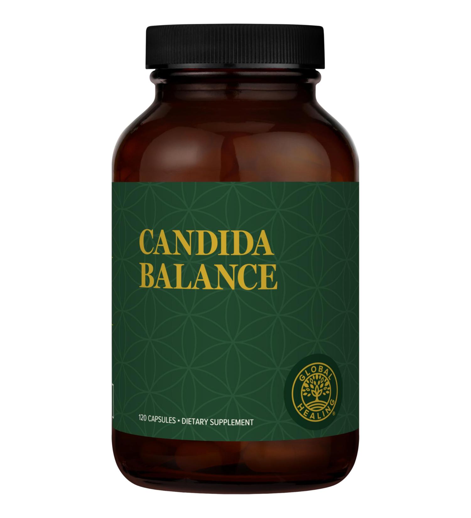 Global Healing Candida Balance Supplement (120 Capsules)