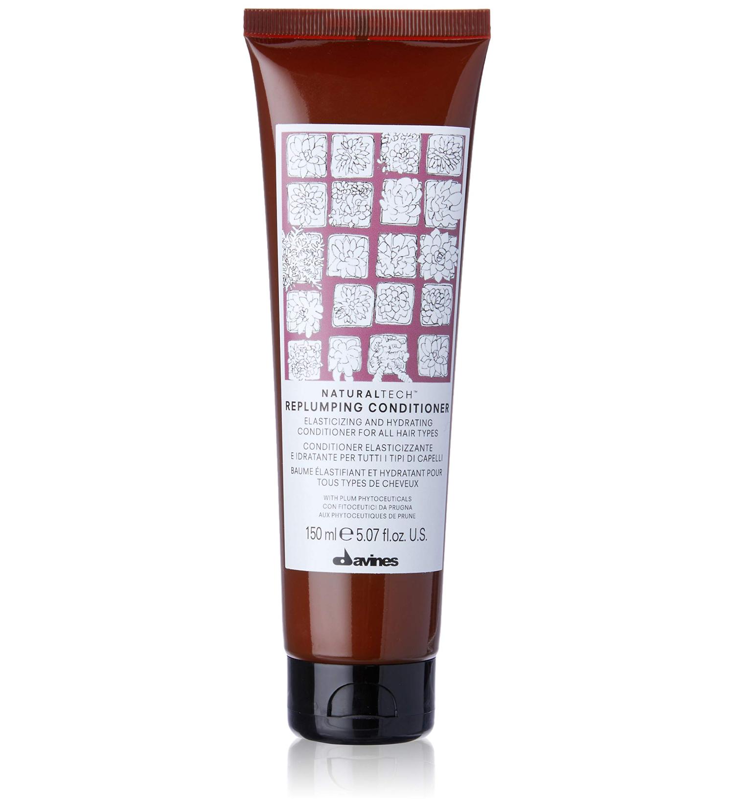 Davines Naturaltech REPLUMPING Conditioner - 5.07 fl. oz. | Moisturizing, Detangling, & Renewing Elasticity - Buy Online on GoSupps.com