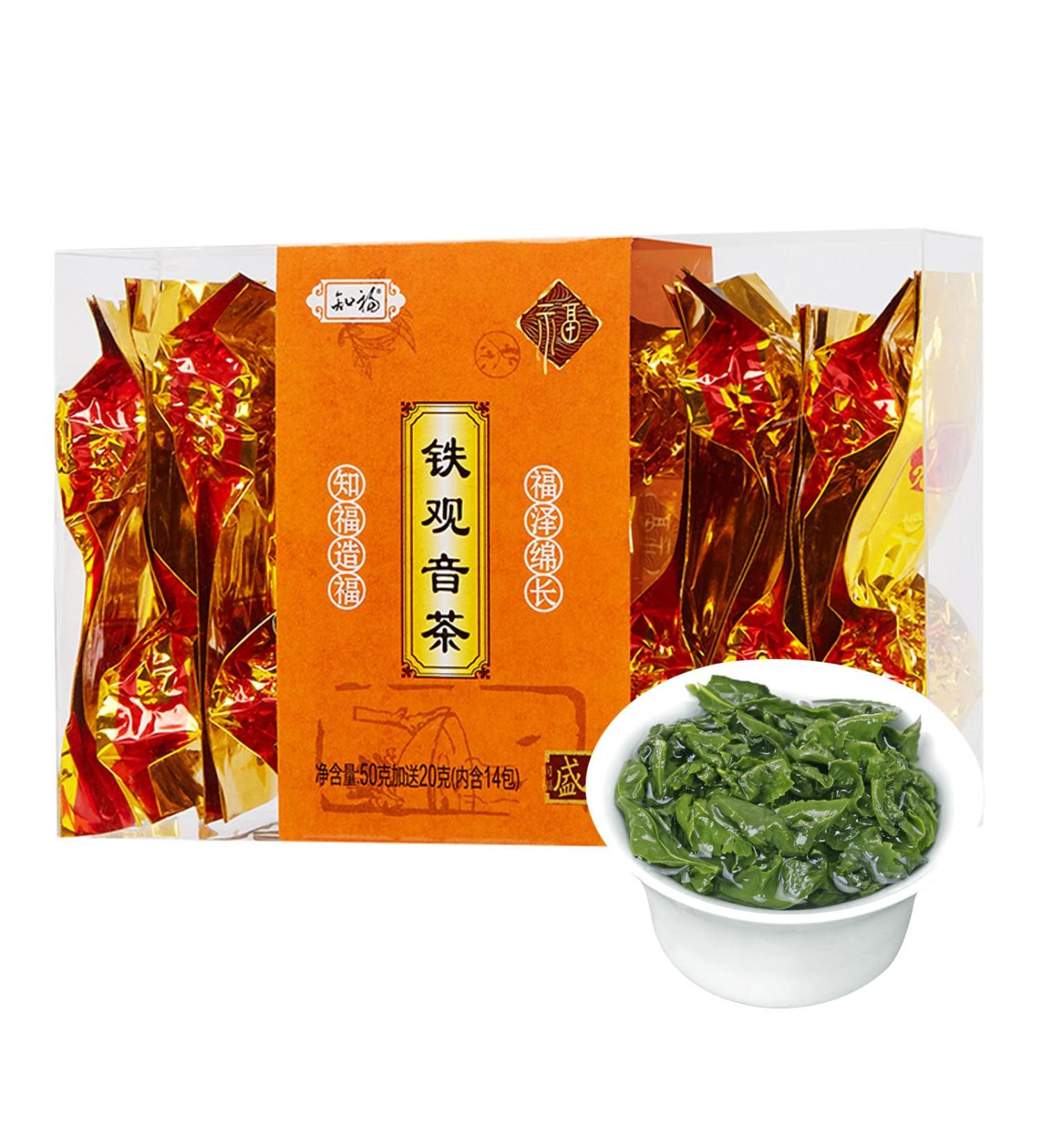 Oolong Tea 4.4oz / 125g - Chinese Tea Anxi Tieguanyin Tea - Tie Guan Yin Tea - Iron Goddess Oolong Tea - High Mountain Oolong Tea -  - Buy Online on GoSupps.com