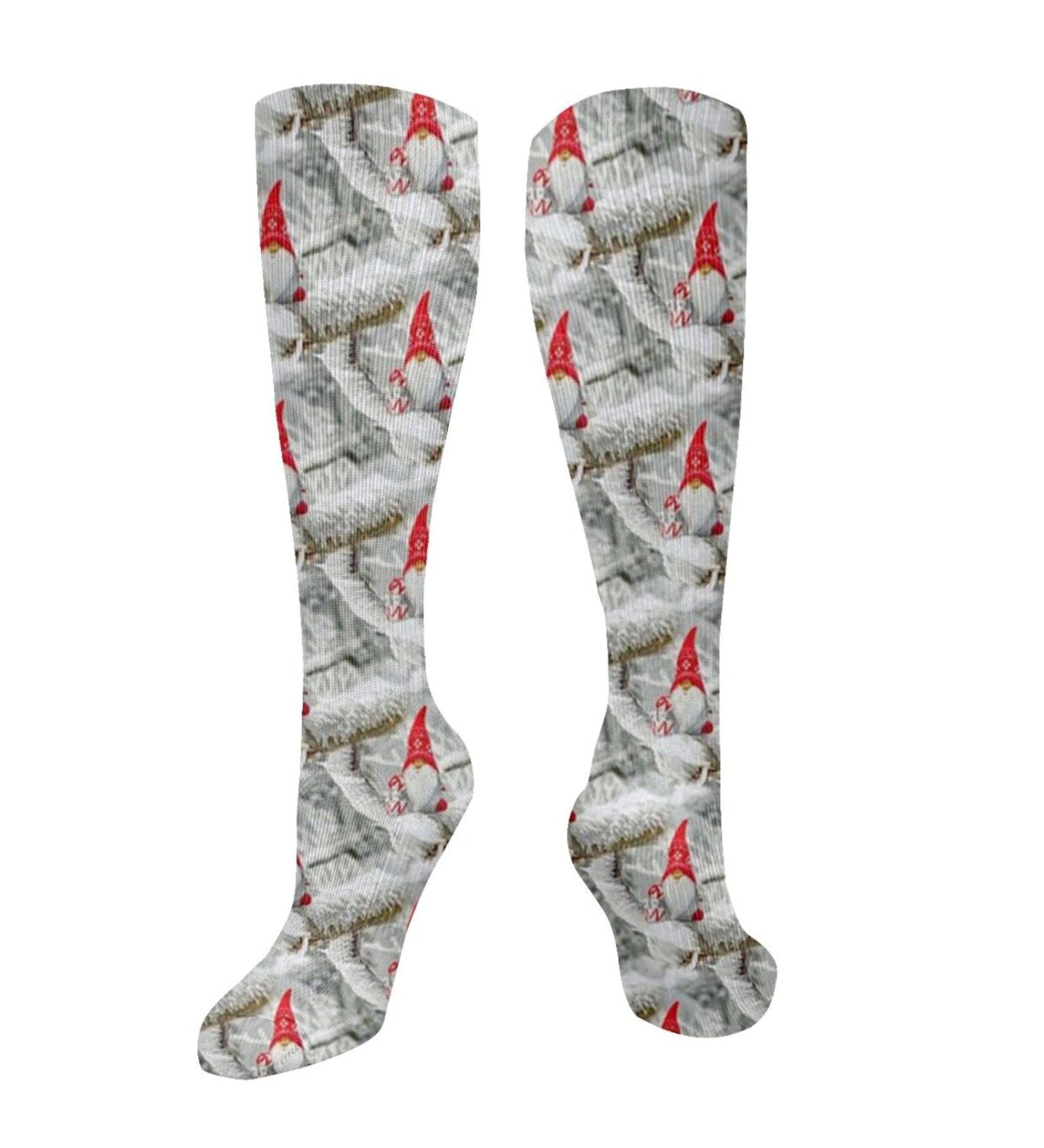 Santa Gnome Compression Socks for Men & Women | 15-20 mmHg Support for Running & Cycling - Buy Online on GoSupps.com