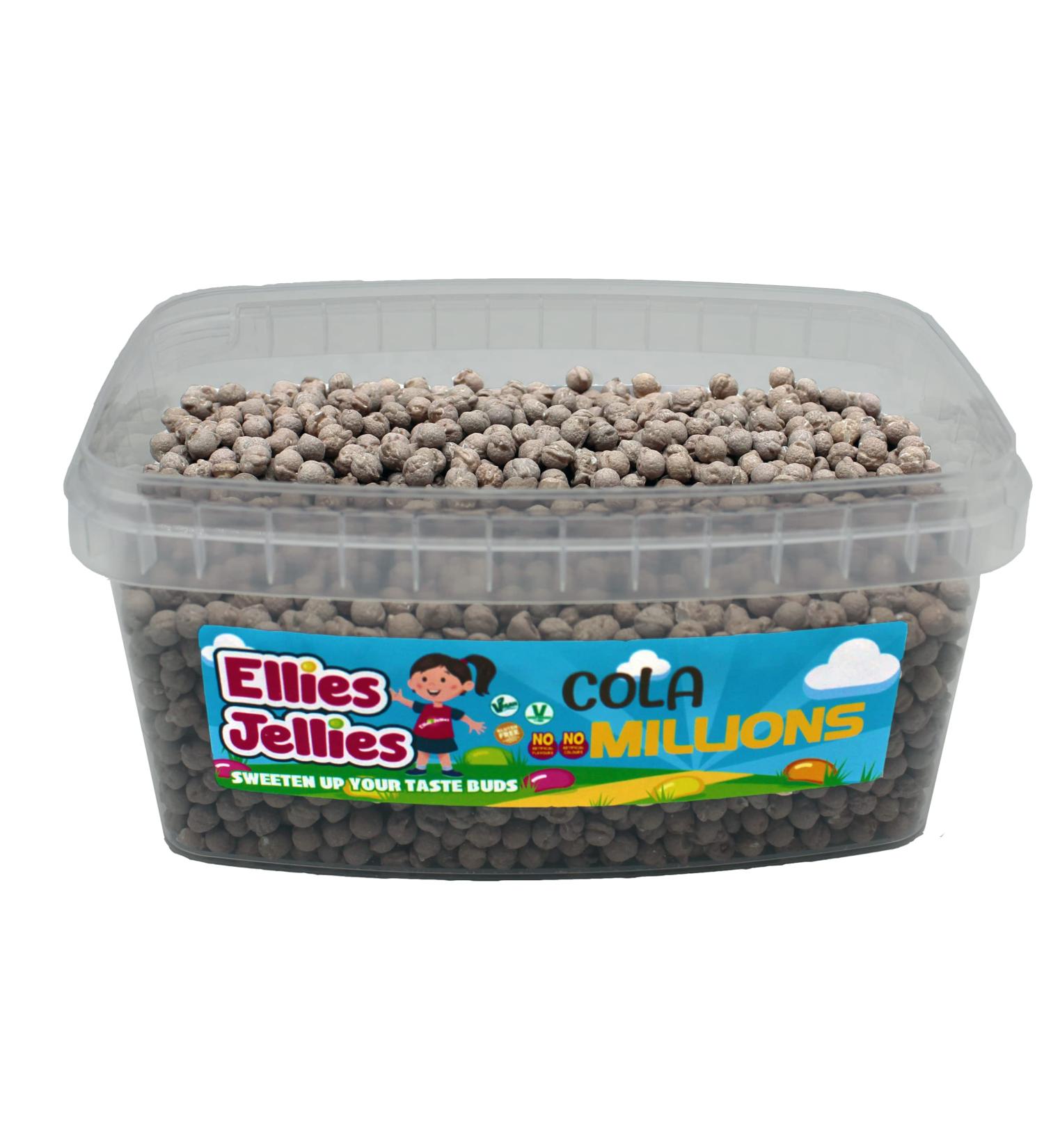 Ellies Jellies Cola Millions 776g Rectangle Tub