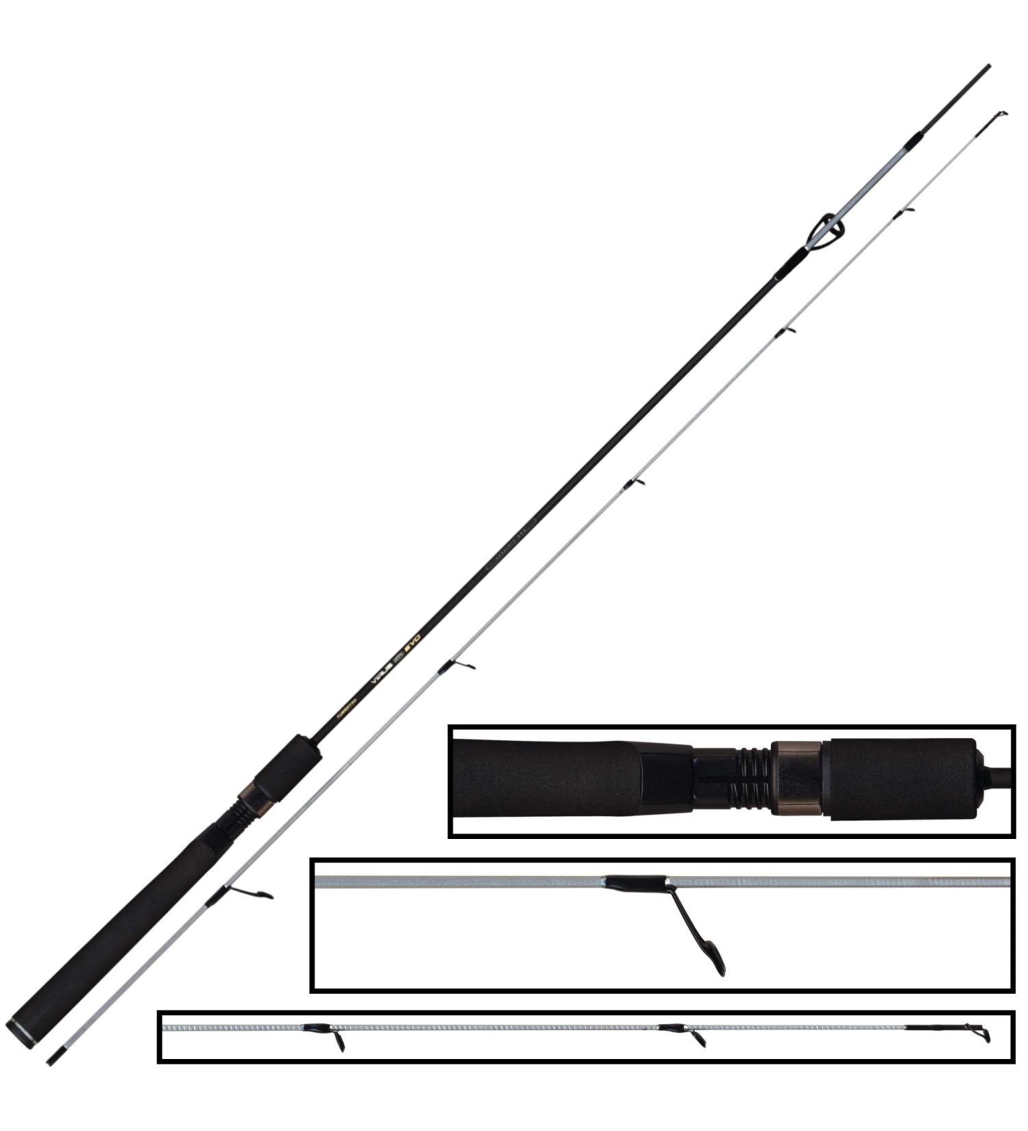 TUBERTINI VIRUS SB Evo 1.85m 1-4g Ultra Light Trout Fishing Rod | Best Spin Rod for Trout & Spoon Fishing - Buy Online on GoSupps.com