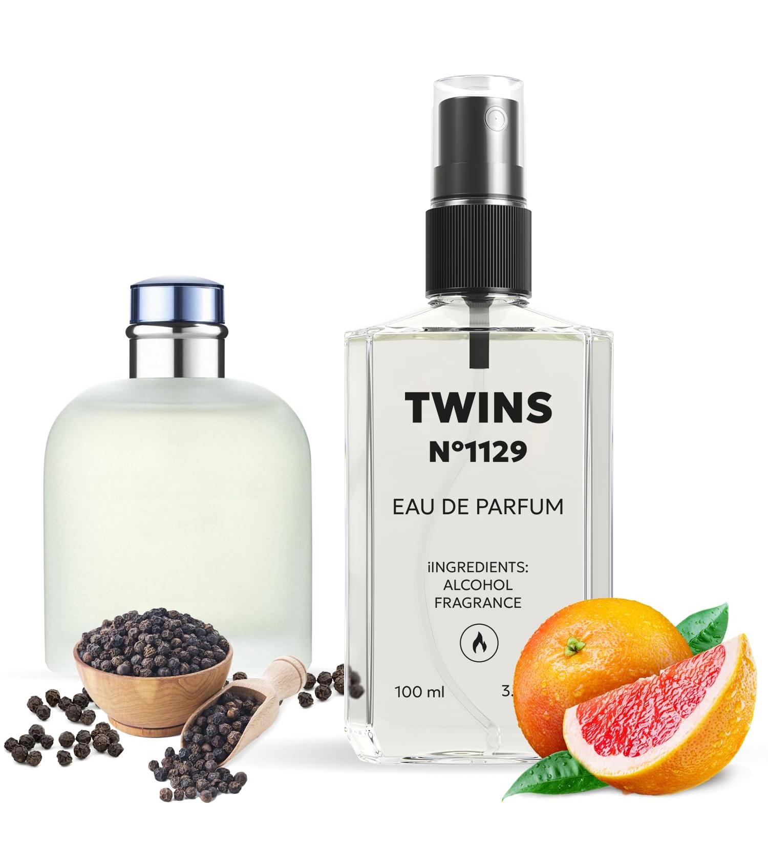 TWINS Impression of Light Blue Pour Homme | Perfume for Men Eau de Parfum | No.1129 | 3.4 Fl Oz / 100 ml DG Light Blue Pour Homme Impression - Buy Online on GoSupps.com