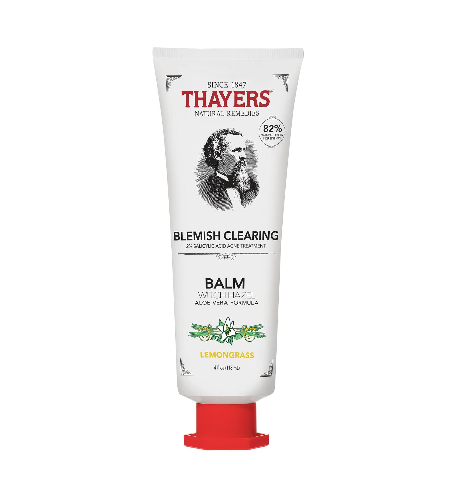 Thayers Blemish Clearing Salicylic Acid & Witch Hazel Acne Face Moisturizer - 4 fl oz | International Shipping Available - Buy Online on GoSupps.com