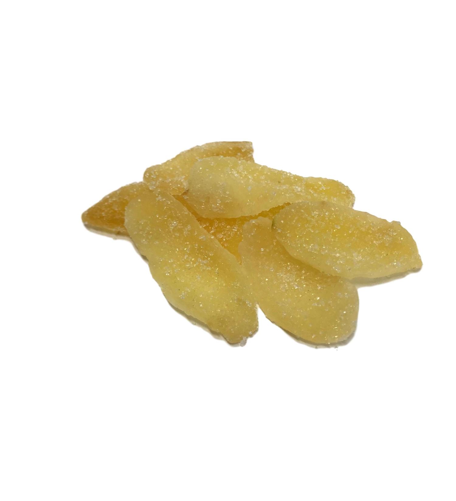 NUTS U.S. Dried Crystallized Ginger Slices 3 LB Resealable Bag - Premium Quality - Buy Online on GoSupps.com