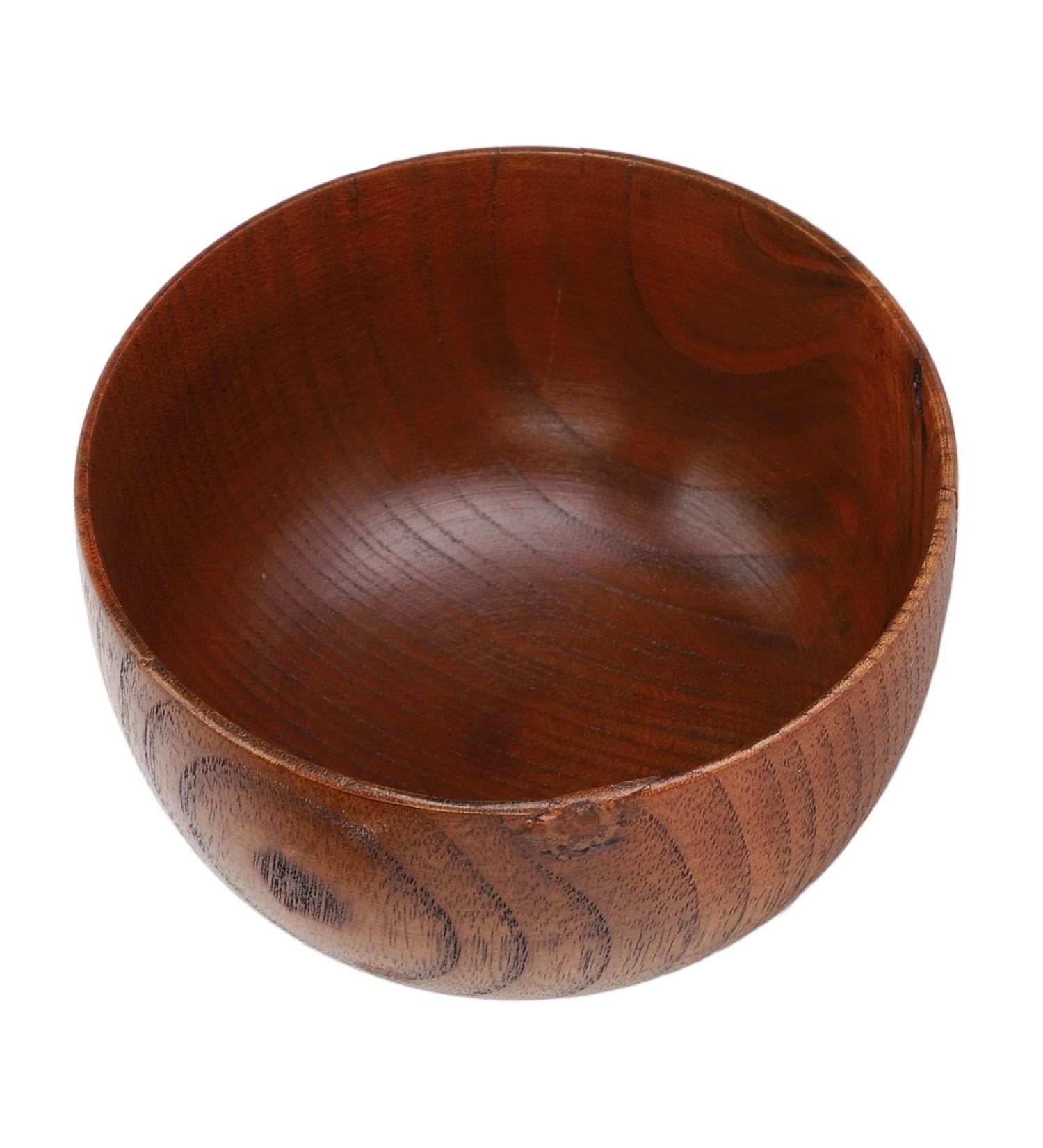 Sonew Wooden Shaving Bowl - Wide Opening Soap Cup for Wet Shaving | Perfect Gift for Men & Fathers - Buy Online on GoSupps.com