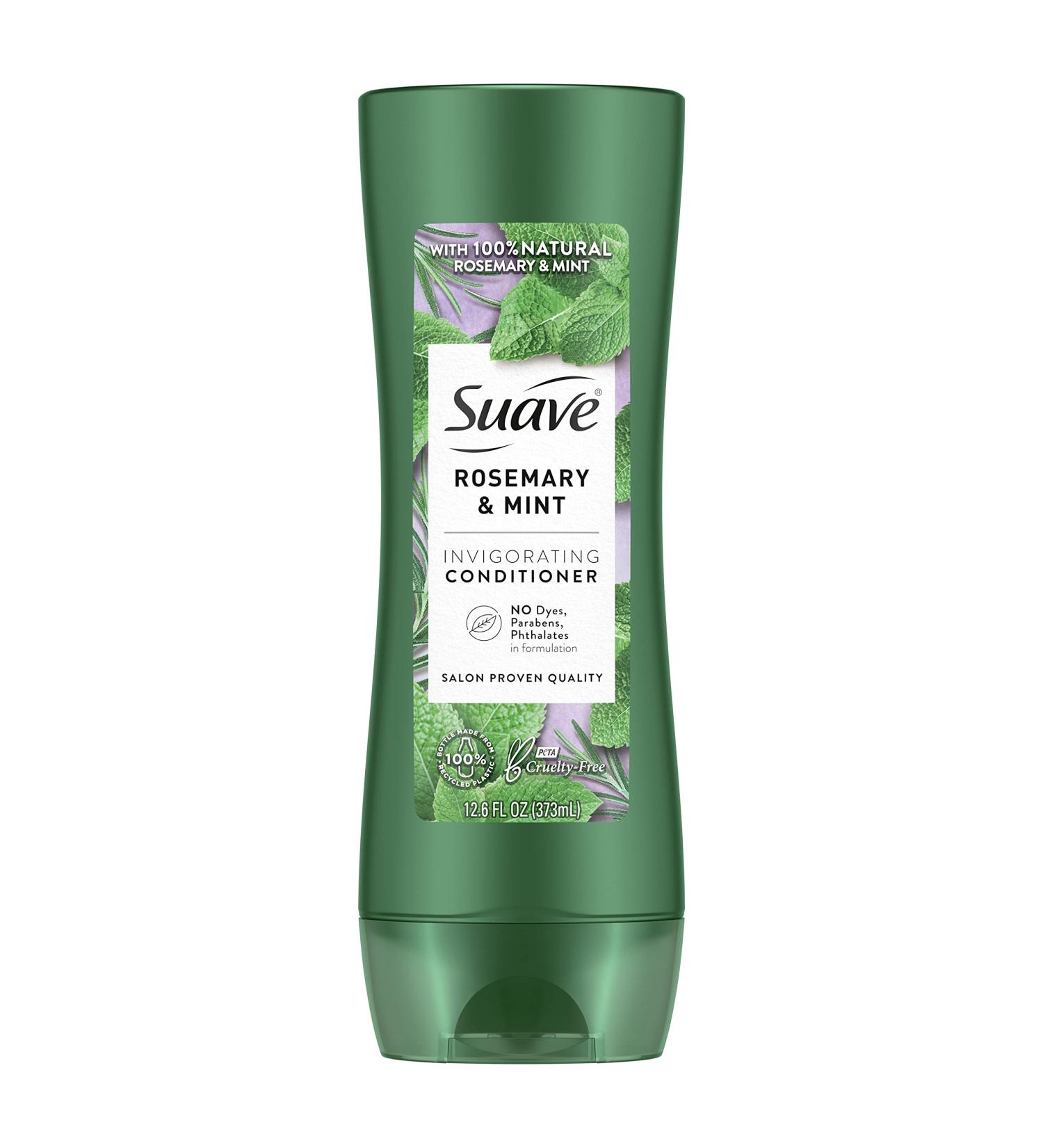 Suave Revitalizing Rosemary + Mint Conditioner - Paraben Free 12.6 oz | Nourish & Refresh Hair - Buy Online on GoSupps.com