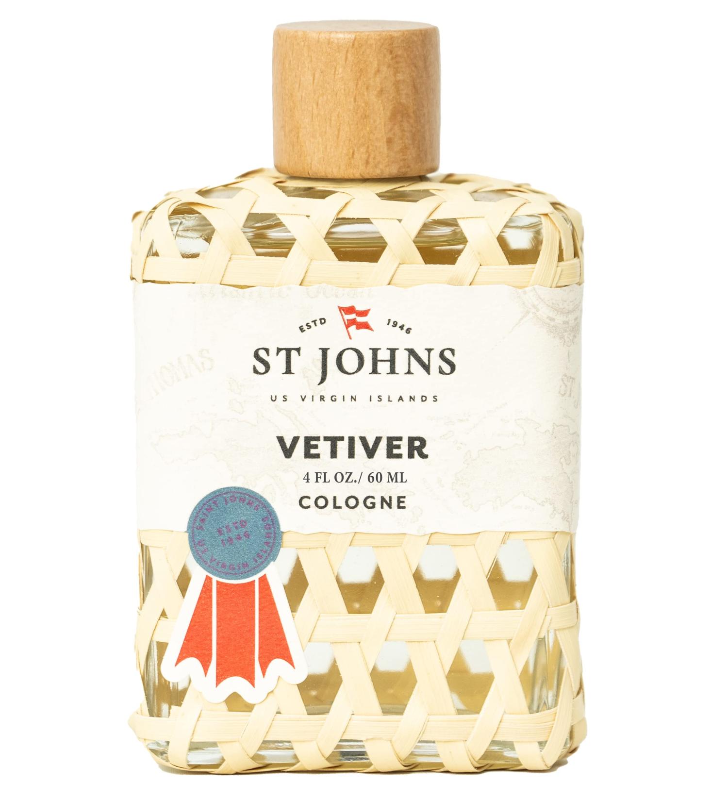 St Johns Classic Vetiver Cologne | New Virgin Islands Inspired Fresh Cologne Scent | Sophisticated Cologne Fragrance for Men (4 oz) Vetiver 1 Count (Pack of 1) - Buy Online on GoSupps.com
