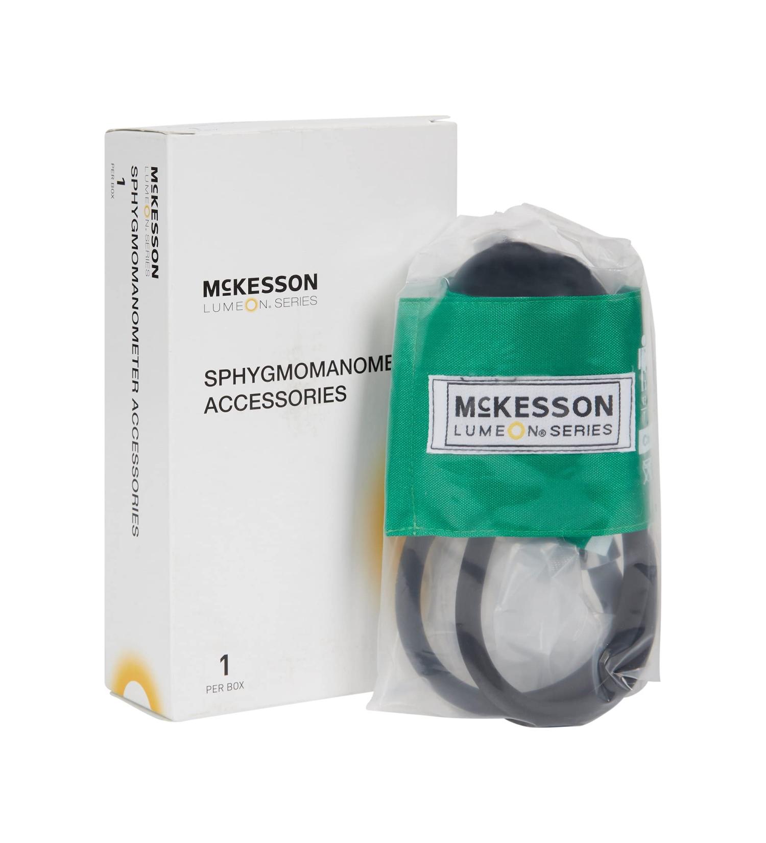 McKesson LUMEON Green Child Small Blood Pressure Cuff & Bulb - 1 Count - Buy Online on GoSupps.com