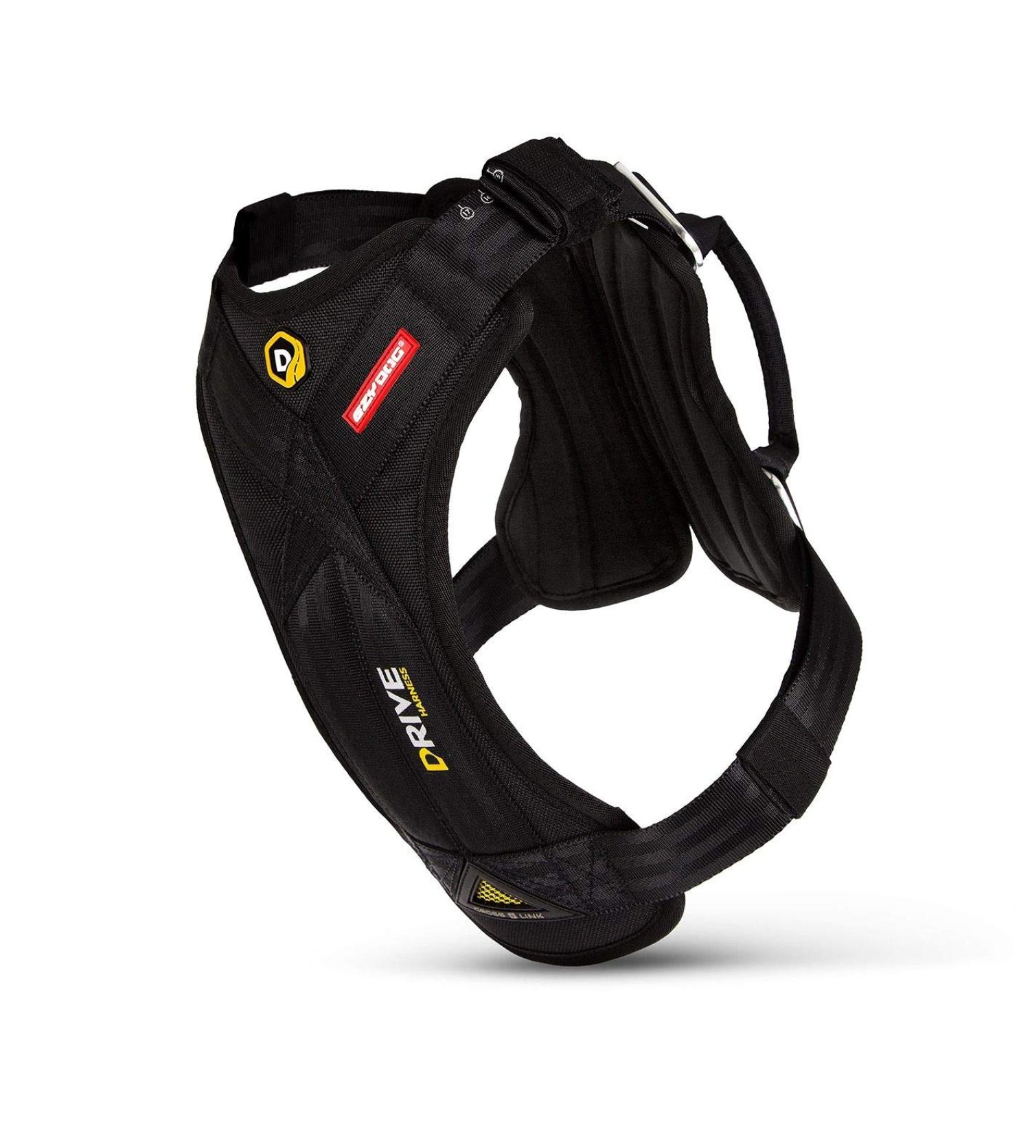 Ezydog Safety Crockery Dog Harness - Crash Tested Car Seat Belt for Dogs | Best Medium Black Dog Harness for Safe Travel - Buy Online on GoSupps.com