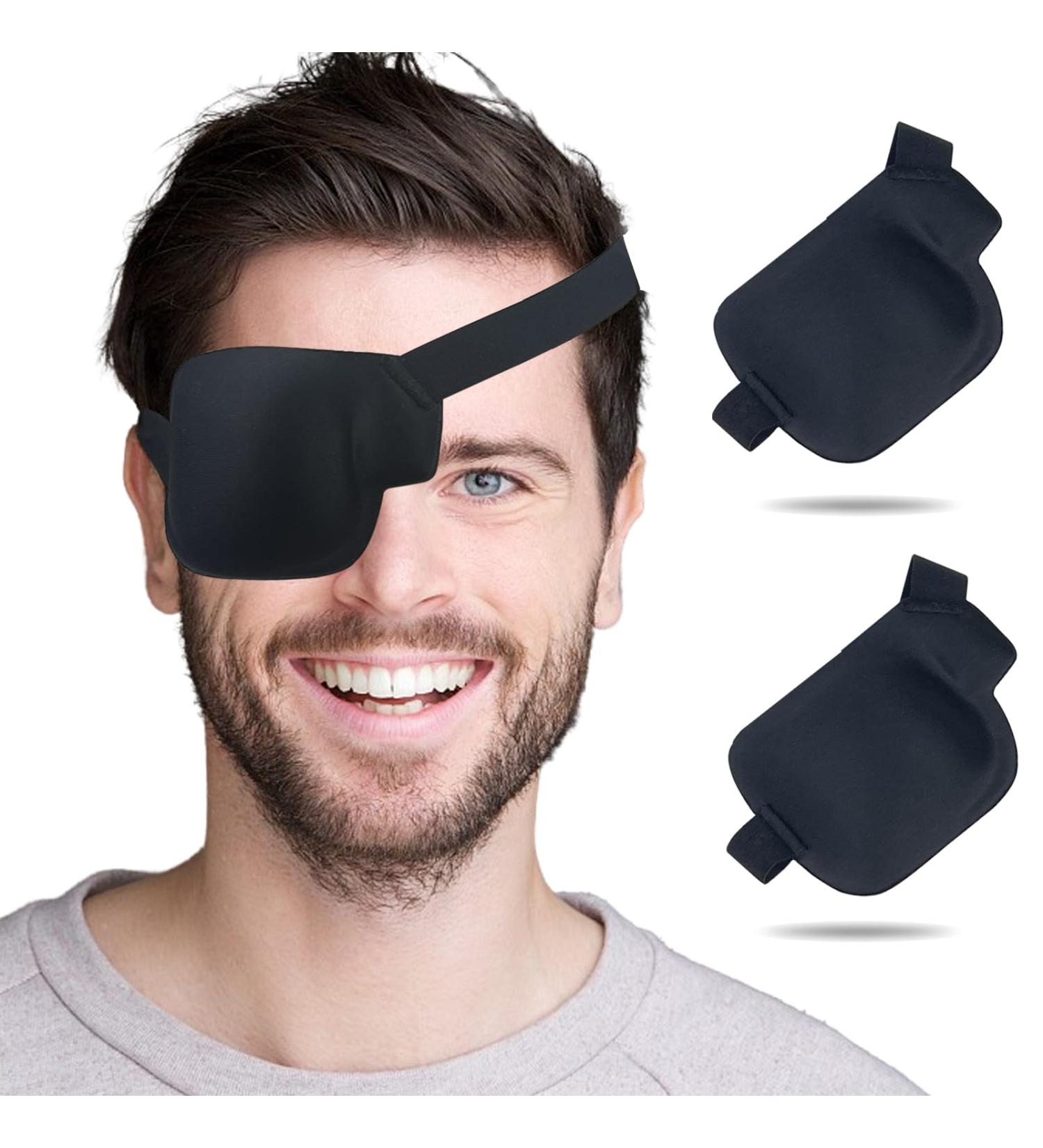 2PCS Medical Eye Patch for Adults & Kids - 3D Amblyopia Lazy Eye Patches for Right Eye - Buy Online on GoSupps.com