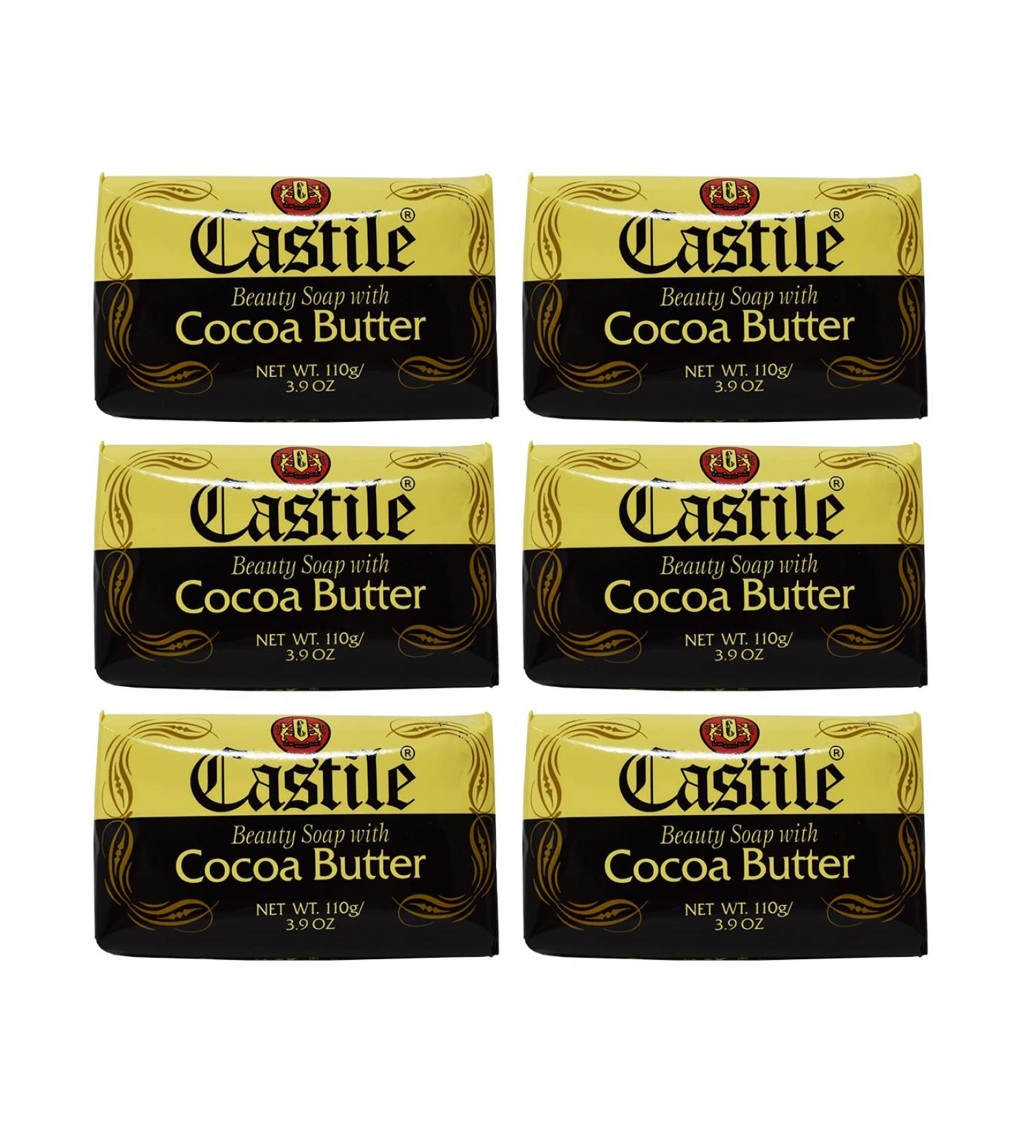 ELP ESSENTIAL Castile Soap with Cocoa Butter 3.9oz (6 Pack) - Beauty Soap - Buy Online on GoSupps.com