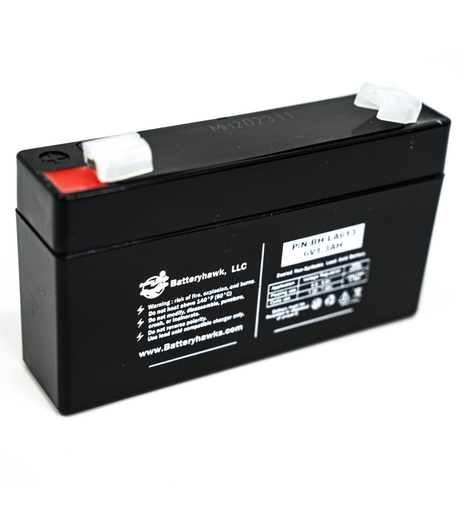 Buy UB-613 6V 1.3AH SLA Battery - Sealed Lead Acid F1 Terminal | International Shipping Available - Buy Online on GoSupps.com
