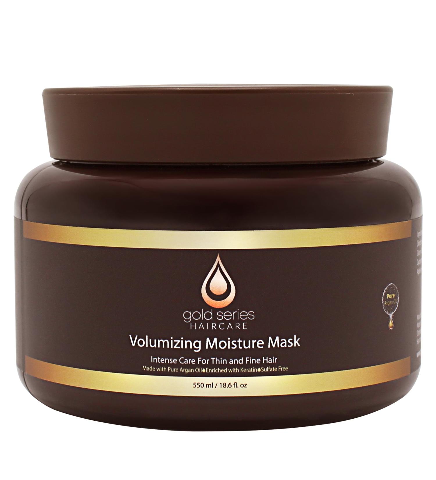 Gold Series Deep Conditioning Hair Mask - Moisturizing Argan Oil Treatment for Dry Damaged Hair - 18.6 Oz Volumizing Conditioner - Buy Online on GoSupps.com