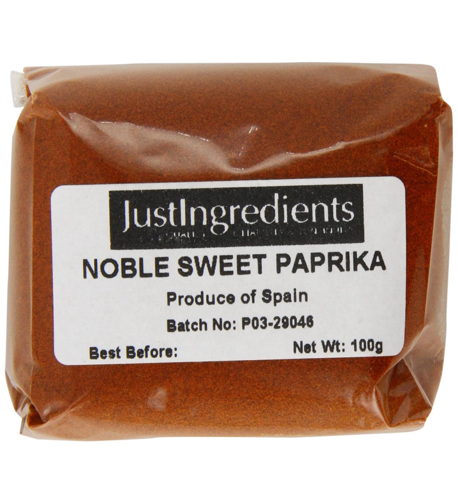 JustIngredients Essential Paprika Noble Sweet 100 g - Pack of 5 - Buy Online on GoSupps.com