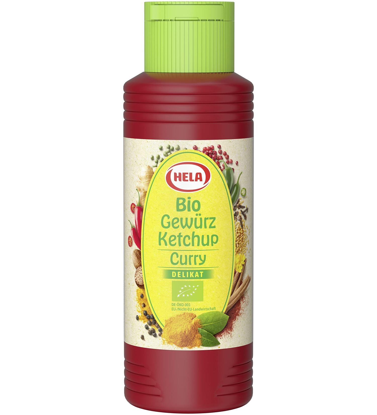 Hela Organic Spice Ketchup Curry delicate 300 ml 300 ml (1 pack)