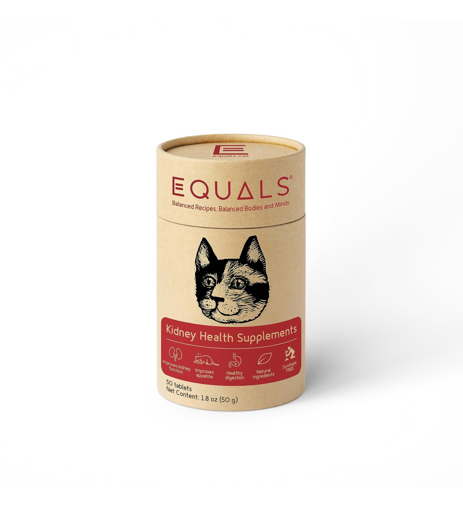 EQUALS Healthy Kidney Supplements for Cats 50g - Buy Online on GoSupps.com