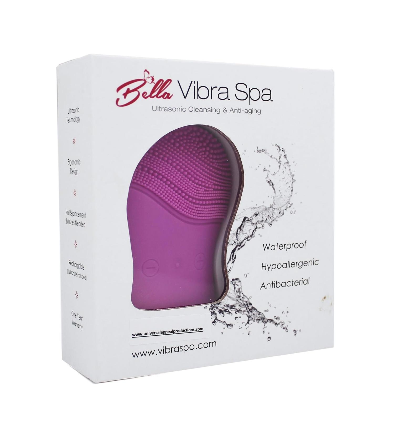Bella Vibra Spa Ultra Sonic Cleansing & Anti-aging (Purple)