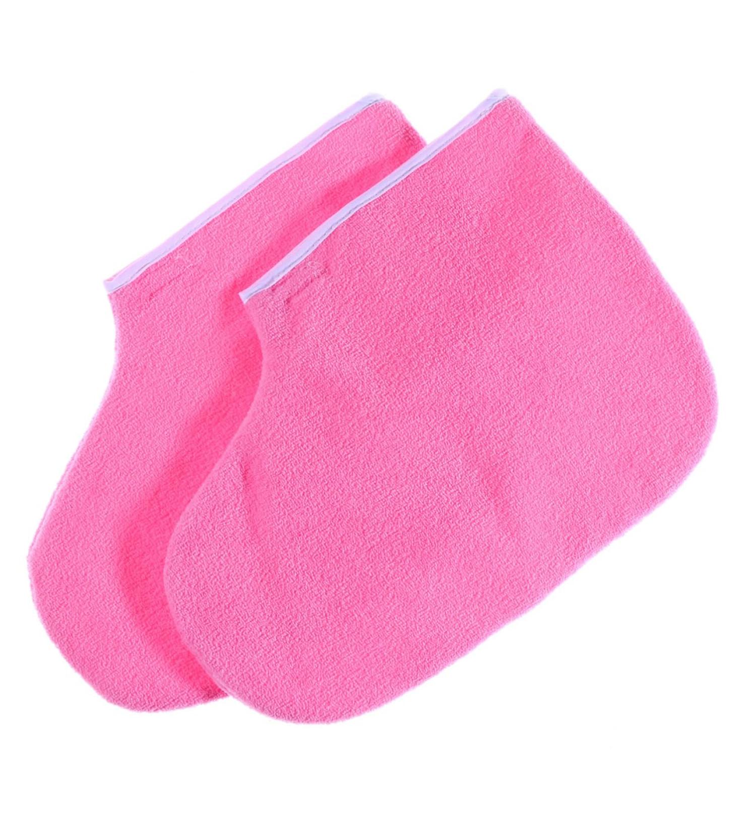 Mitaine De Thermique Coton Pour Mains Ensemble De Soins Paraffine Rose Pour Spa Domicile Et Professionnel - Buy Online on GoSupps.com