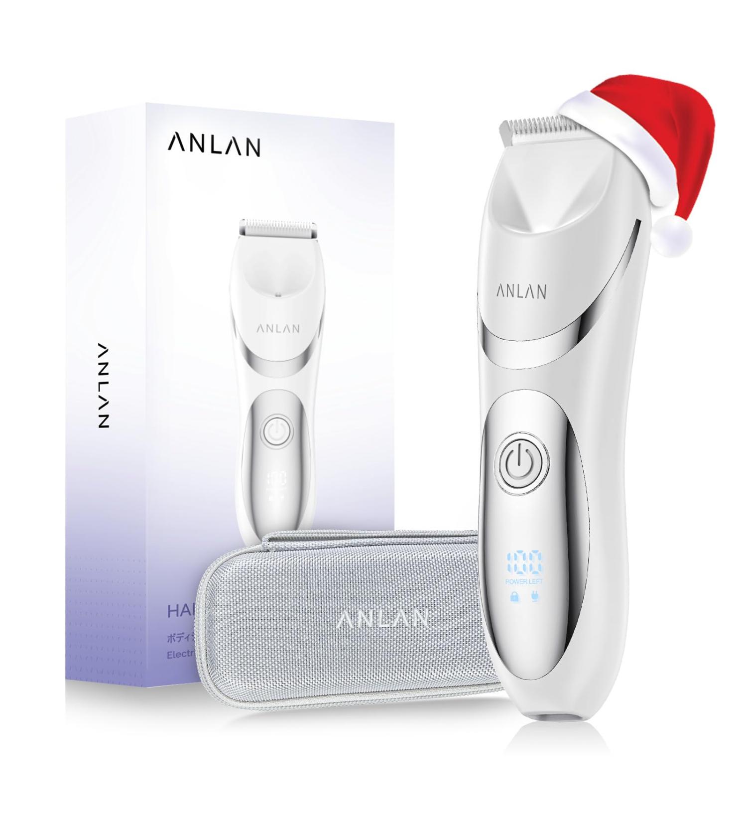 ANLAN Electric Lady Shaver for Women - Waterproof Bikini Trimmer & Body Hair Razor - Buy Online on GoSupps.com