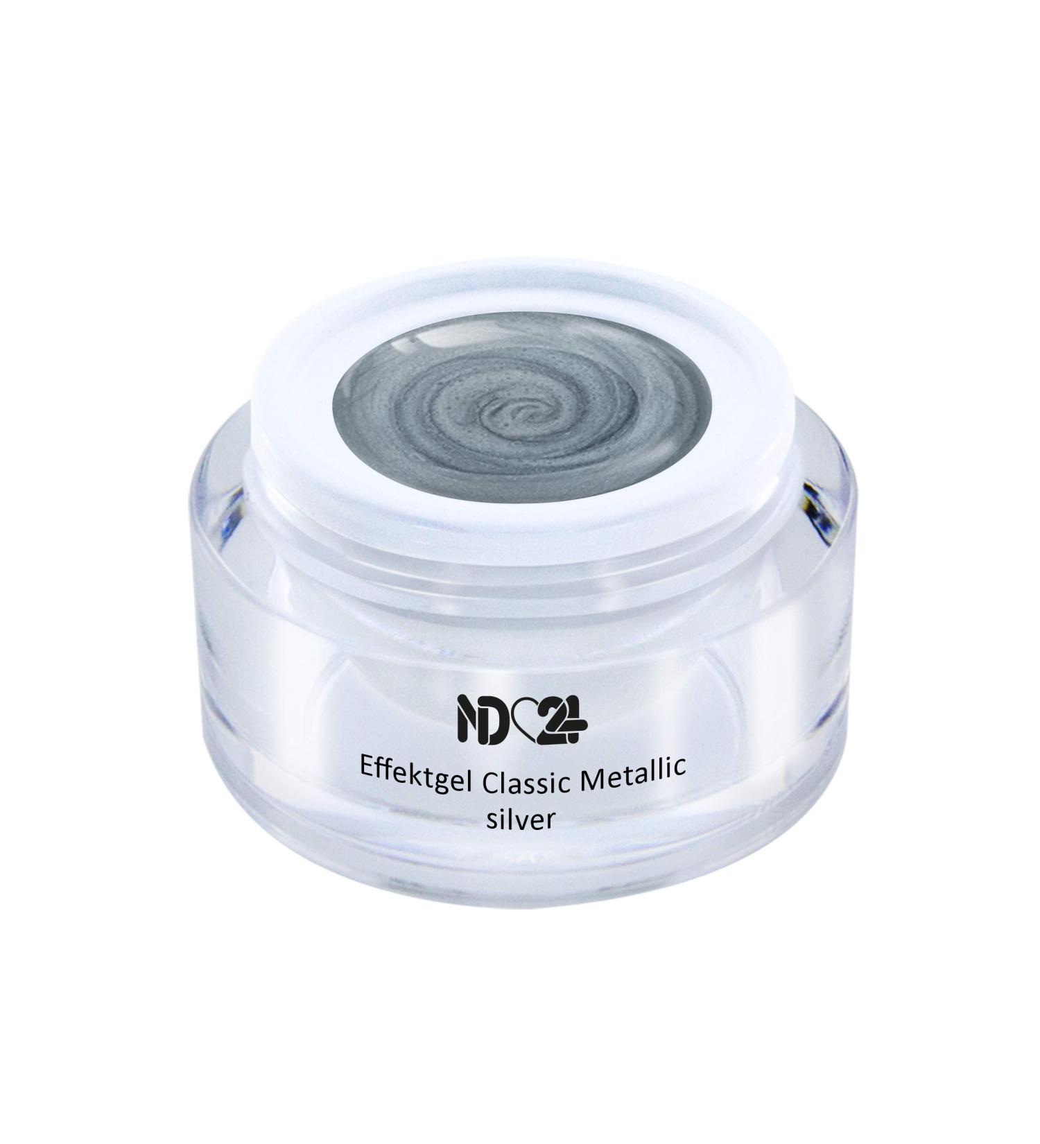 Buy UV LED Effect Gel Classic Metallic Silver - Studio Quality Made in Germany 5ml - International Shipping Available - Buy Online on GoSupps.com