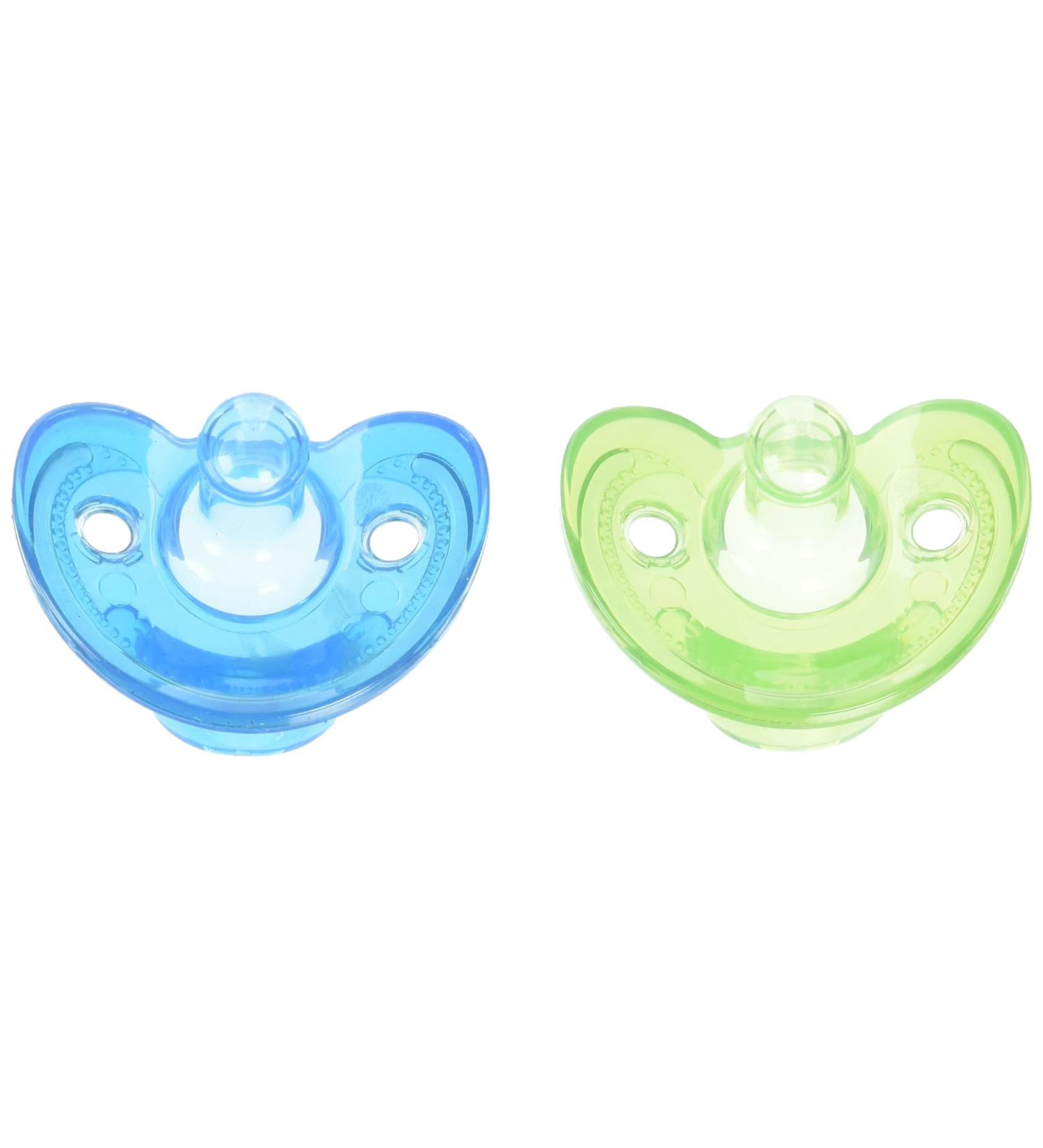 First Years 2 Count Newborn Gumdrop Silicone Pacifier