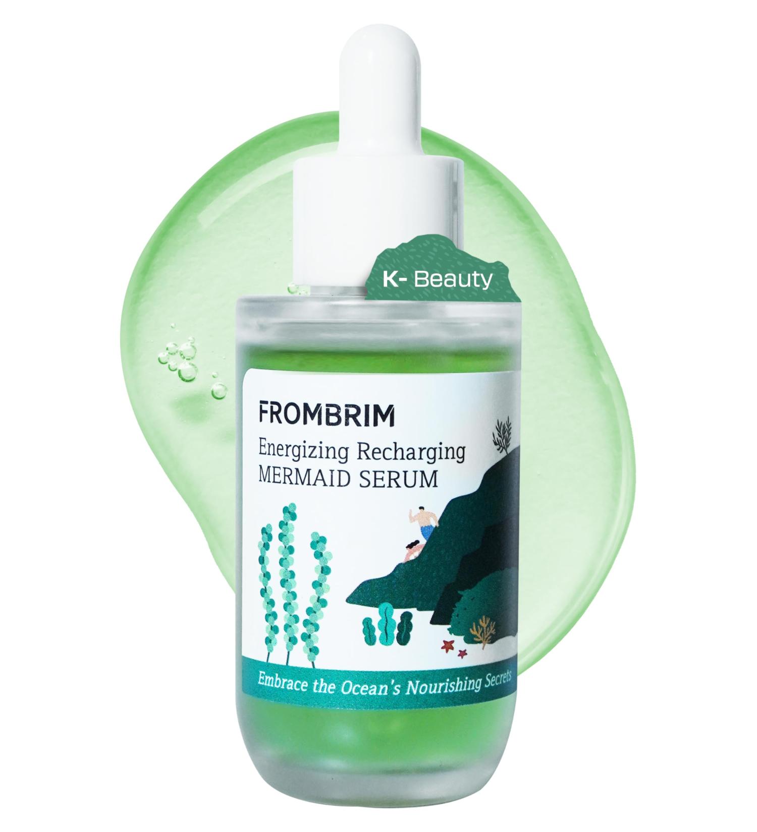 K-Beauty FROMBRIM Energizing Mermaid Hydrating Serum | Vegan Hydrating Moisturizer for All Skin Types | Purifying Skin Barrier Repair | 1.69 fl oz - Buy Online on GoSupps.com