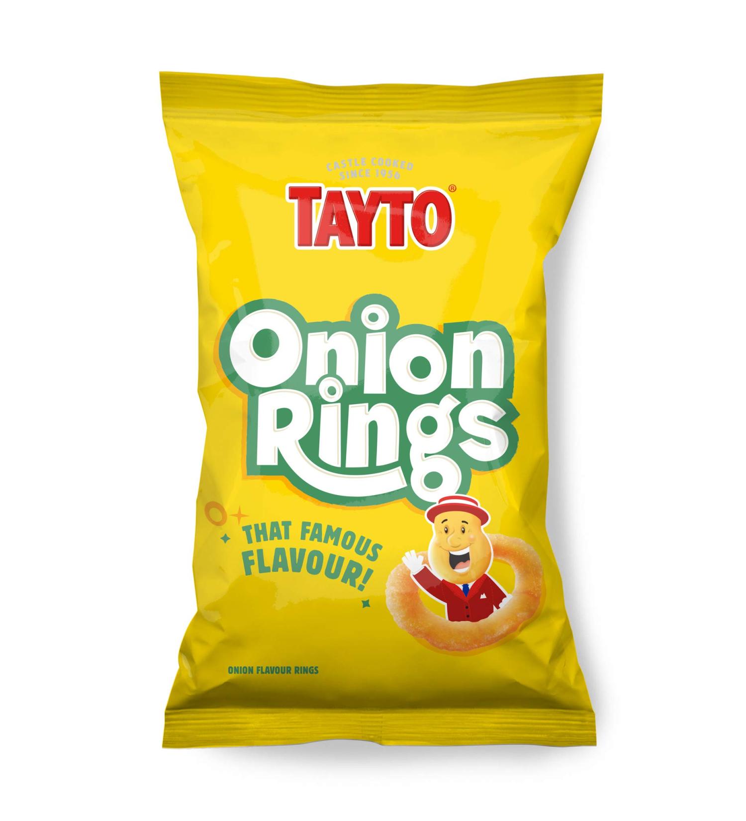 Tayto Onion Rings 5 x 13g Onion Flavour Snacks