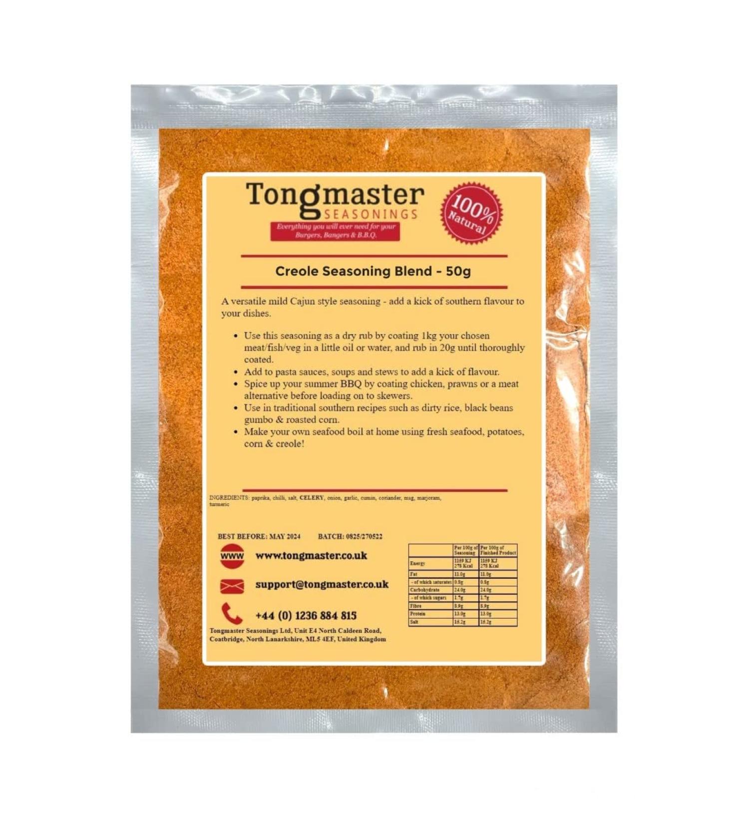 Creole Seasoning - Spice Blend - 50g