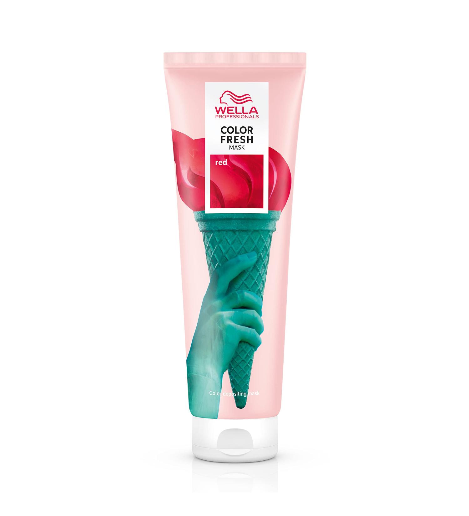 Wella Color Fresh Mask: Red Semi-Permanent Hair Dye & Gloss - Buy Online on GoSupps.com