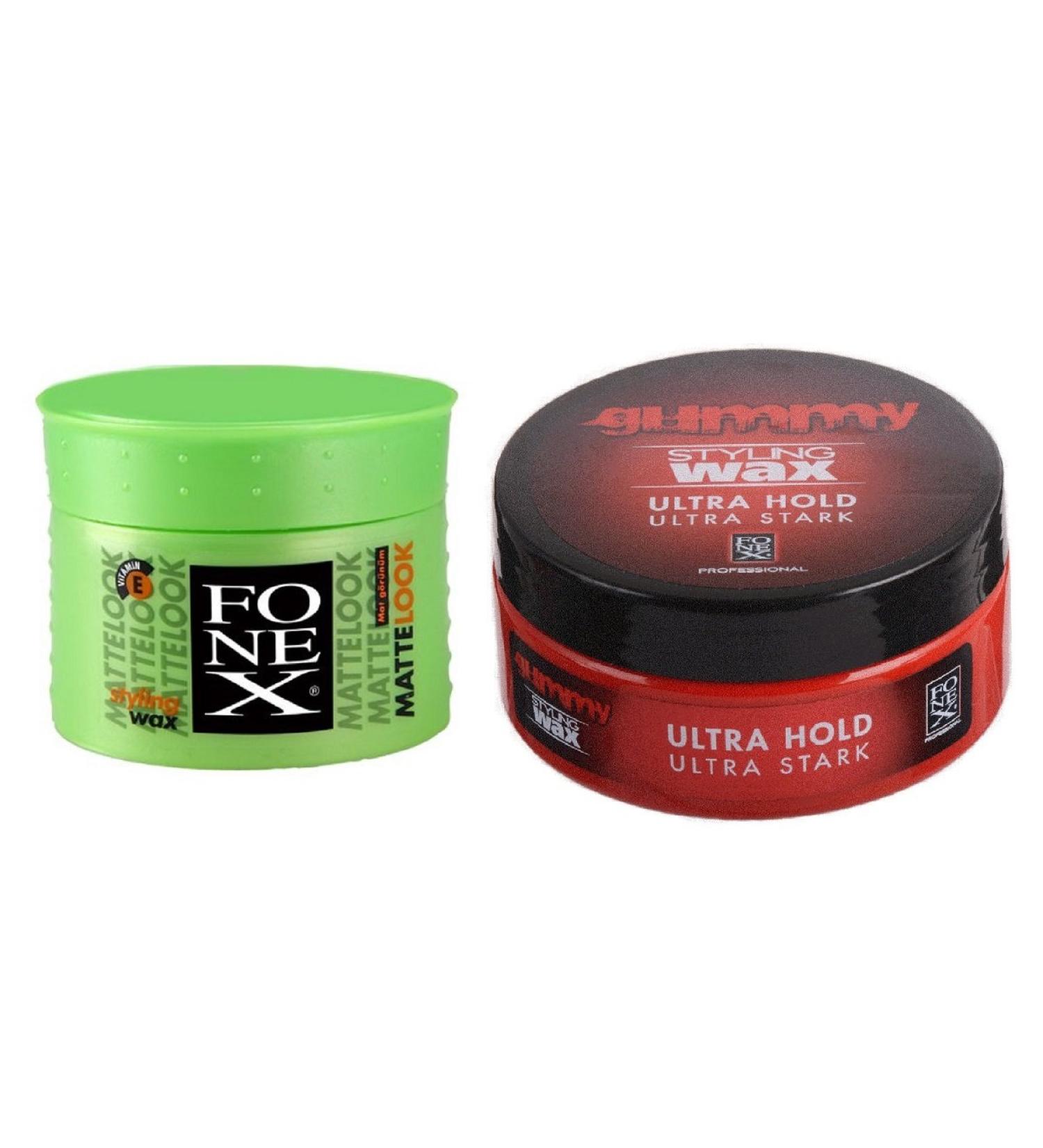 Fonex Matte Look Gummy Ultra Hold Styling Wax 100 ml - Buy Online on GoSupps.com
