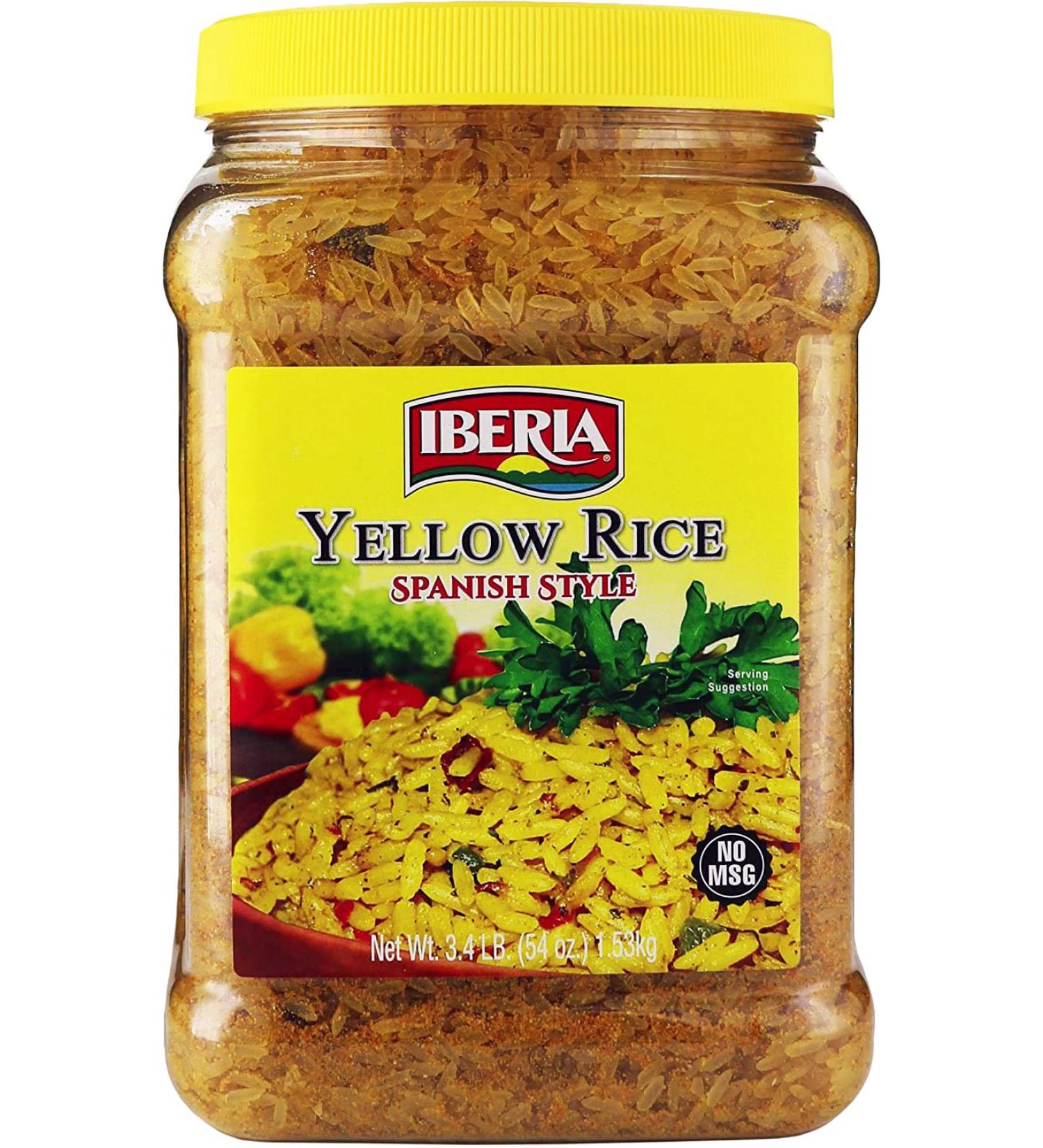 Iberia Spanish Style Yellow Rice 54 Oz - 3.4 lbs (Pack of 1) - Buy Online on GoSupps.com