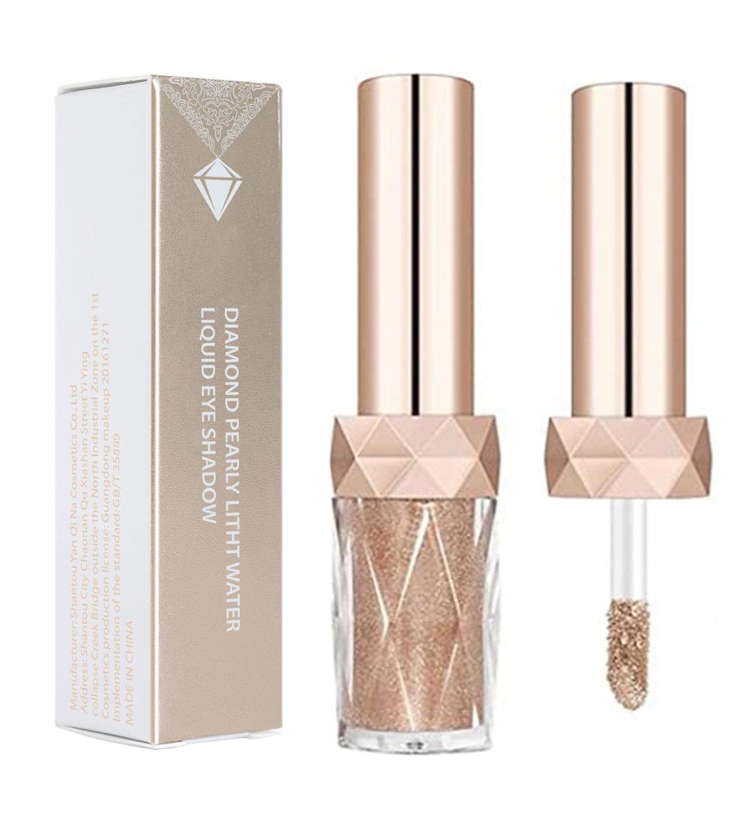 Liquid Eyeshadow Set - Metallic Eye Shadow Shimmer - 6 Colors Long-Lasting Makeup for Eyeliner Highlight 03 - Buy Online on GoSupps.com