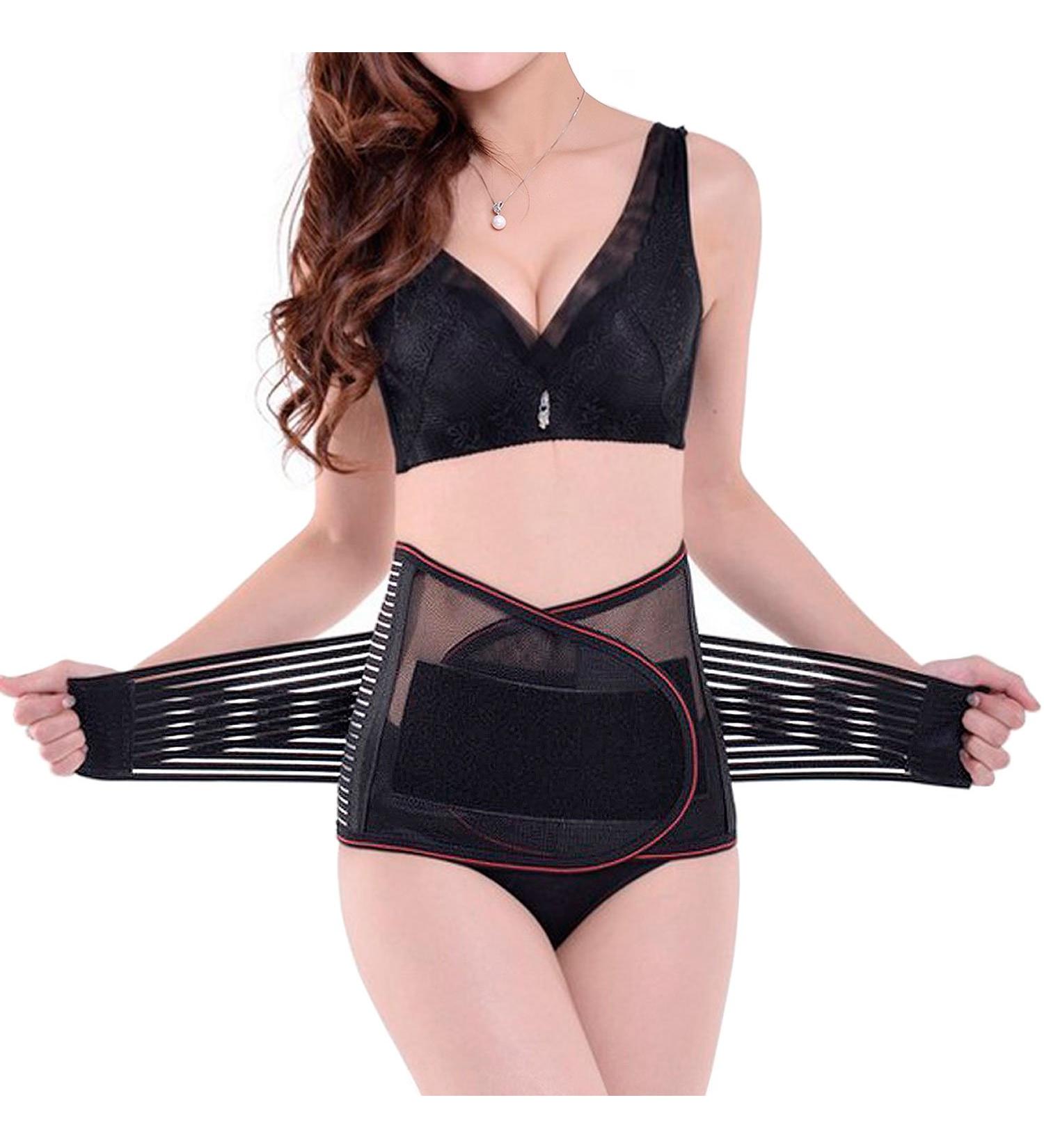 XXL Back Support Belt with Stabilization Bars & Tract Straps for Pain Relief & Posture Correction - International Shipping - Buy Online on GoSupps.com