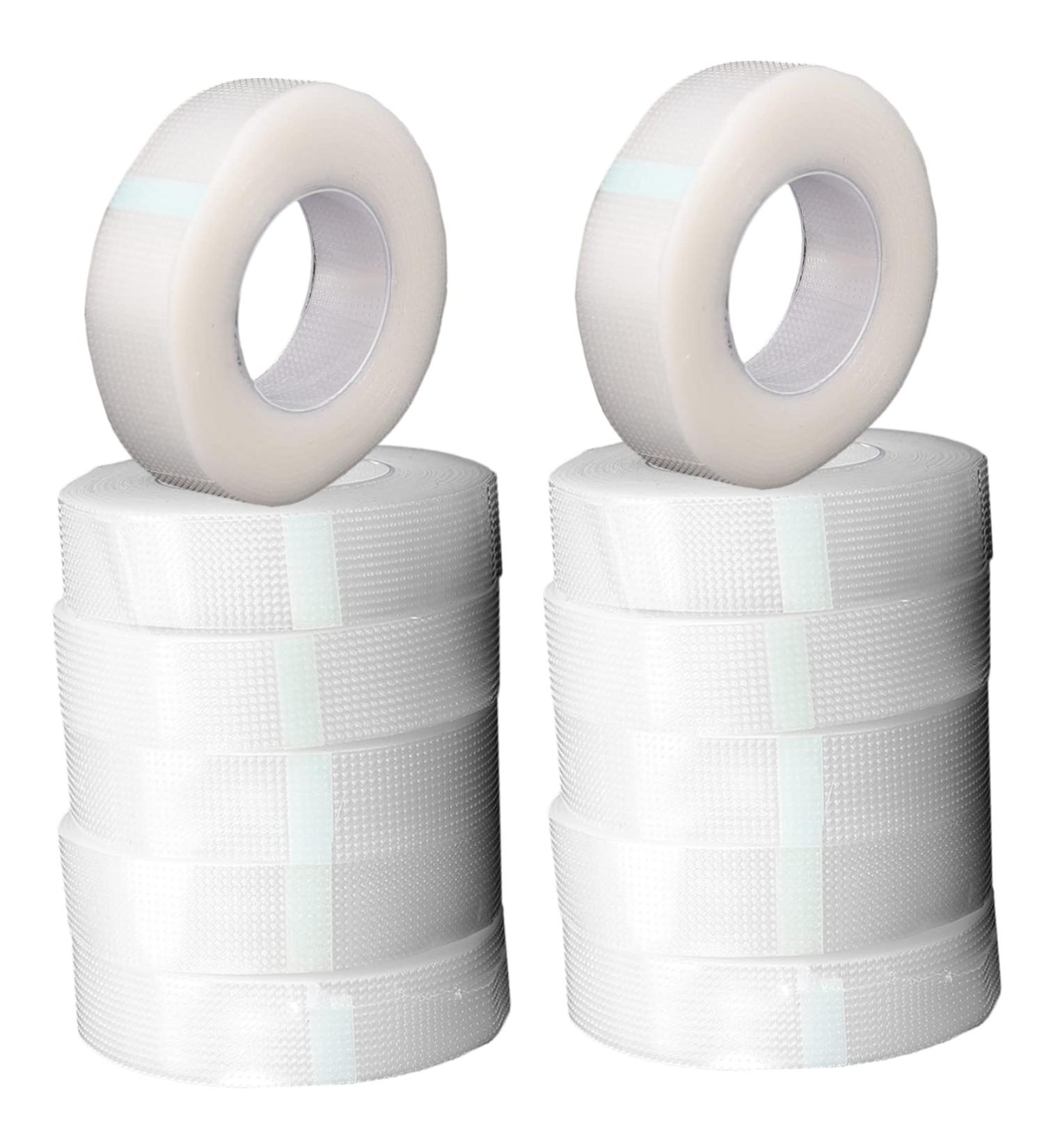 12 Rolls Clear Adhesive Tapes - Elastic Dressing & Microporous Retention Tape for Medical & Home Use - Buy Online on GoSupps.com