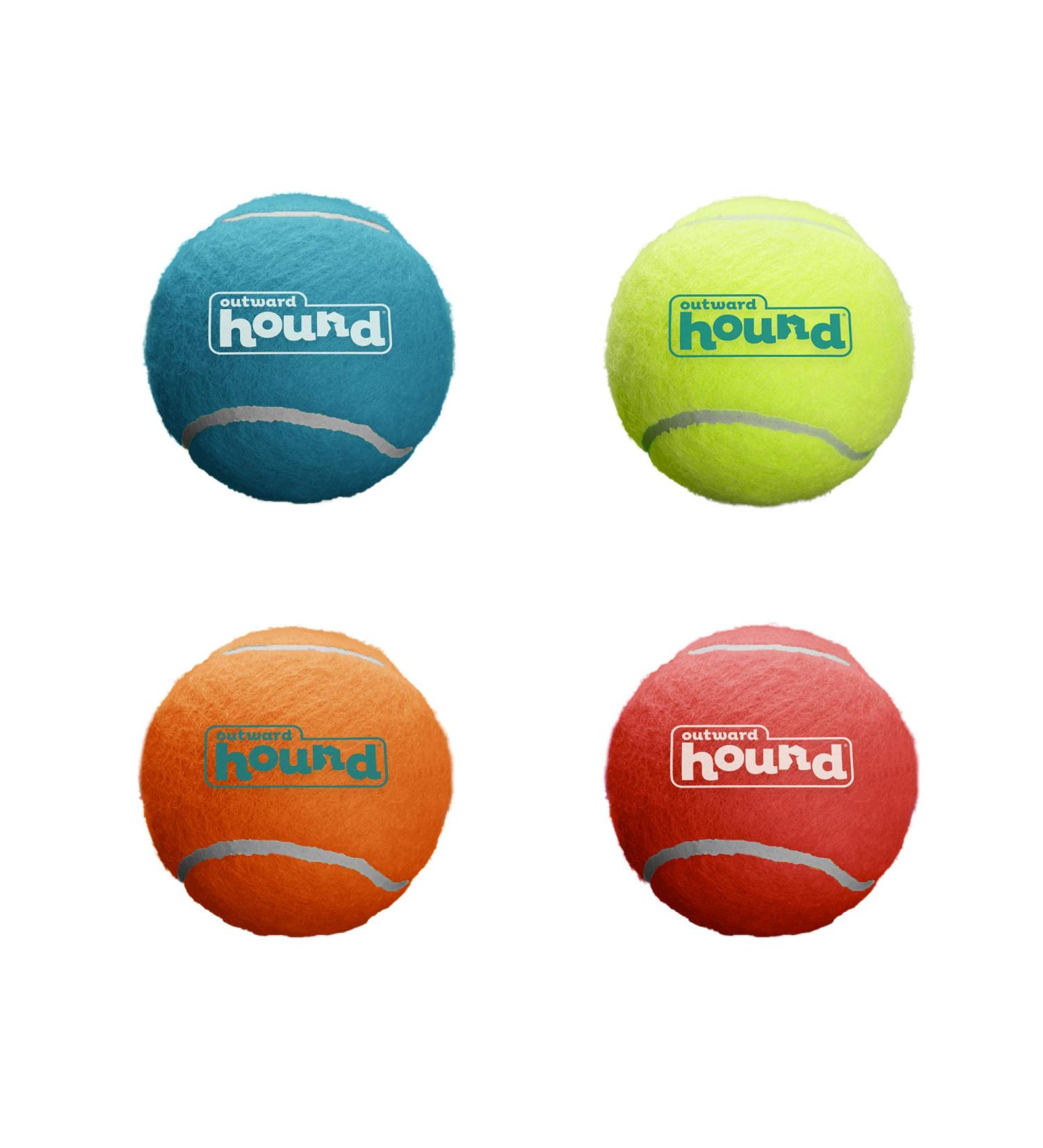Outward Hound Squeaker Ballz Fetch Dog Toy Small- 4 Pack Small (4-pack) - Buy Online on GoSupps.com