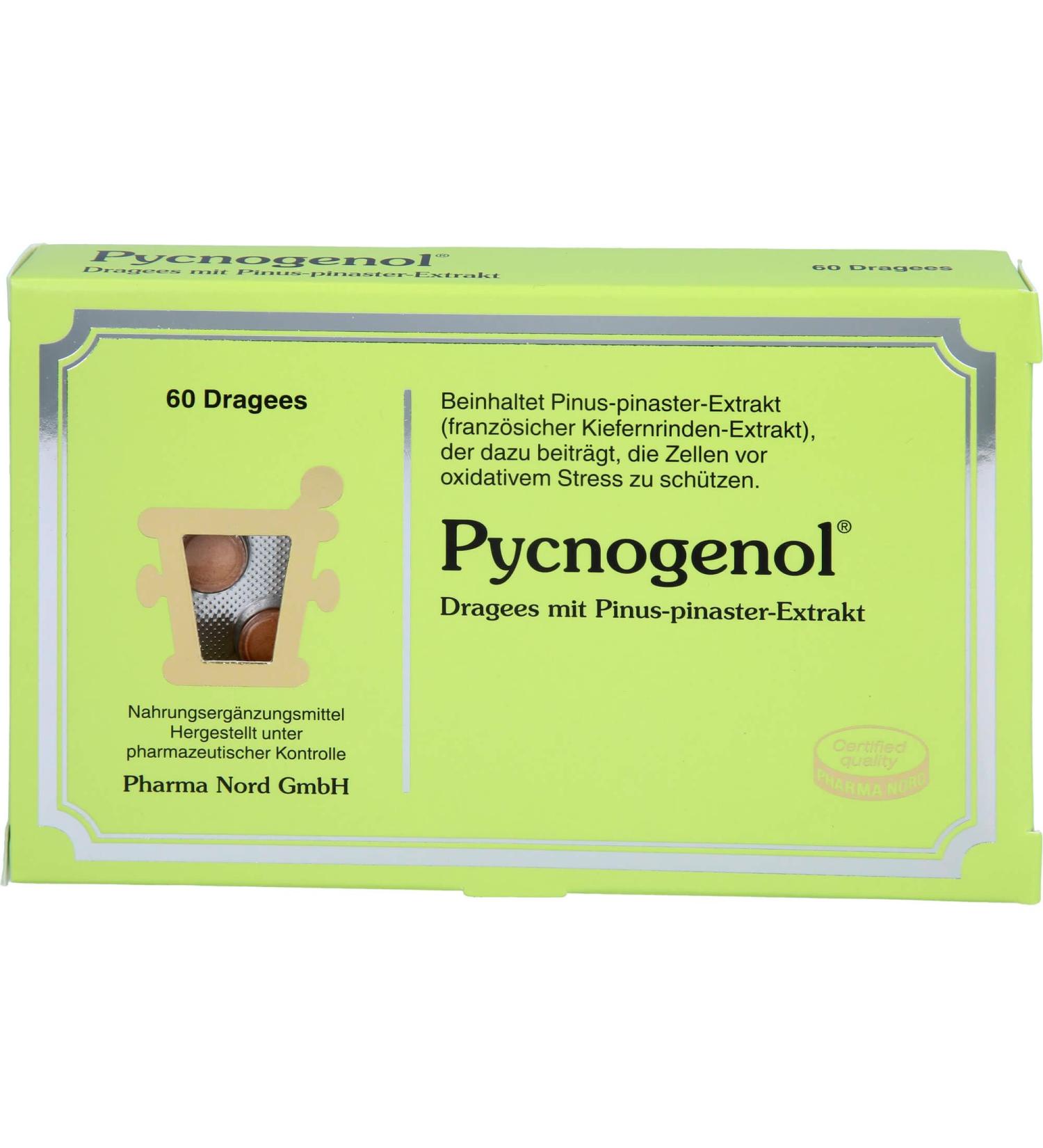 Buy Pycnogenol Pine Bark Extract - Pharma Nord Drag | Premium Antioxidant Supplement for Enhanced Health - Buy Online on GoSupps.com