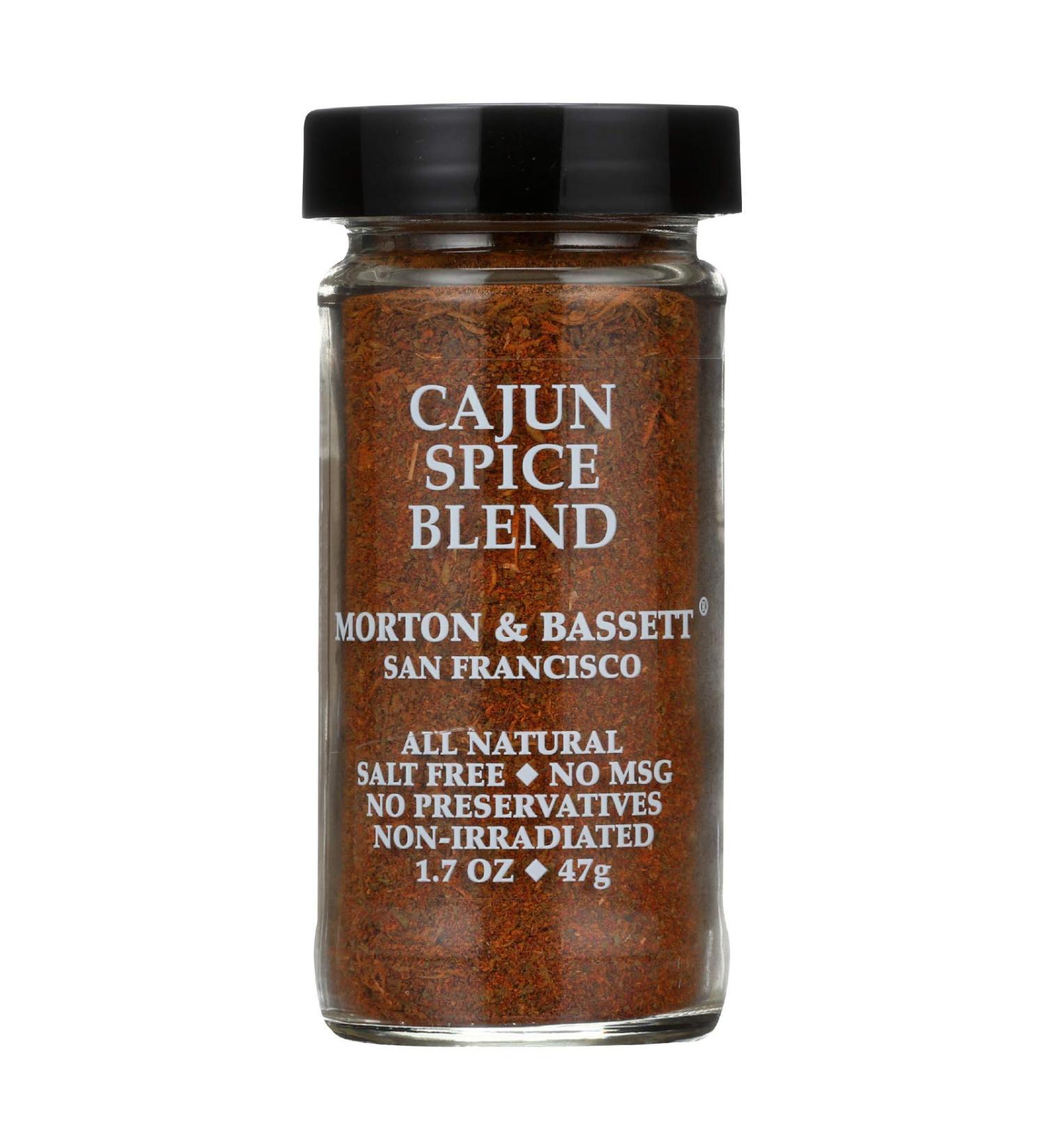 Morton & Bassett Cajun Spice Blend 1.8 Oz | Authentic Flavor for Cooking - Buy Online on GoSupps.com
