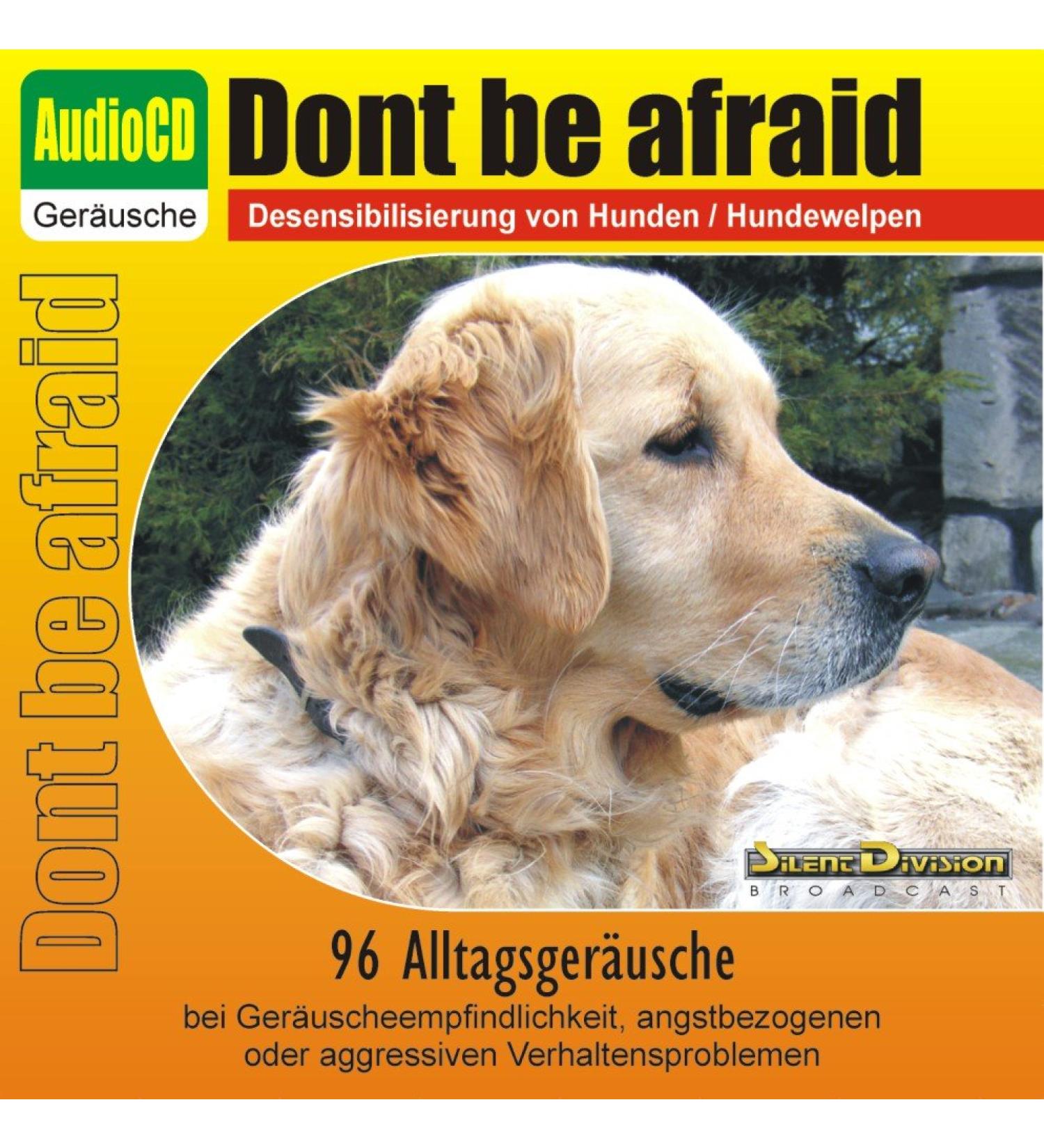 Desensitization CD for Dogs Puppies Cats & Horses - 96 Everyday Sounds | Don't Be Afraid - Buy Online on GoSupps.com
