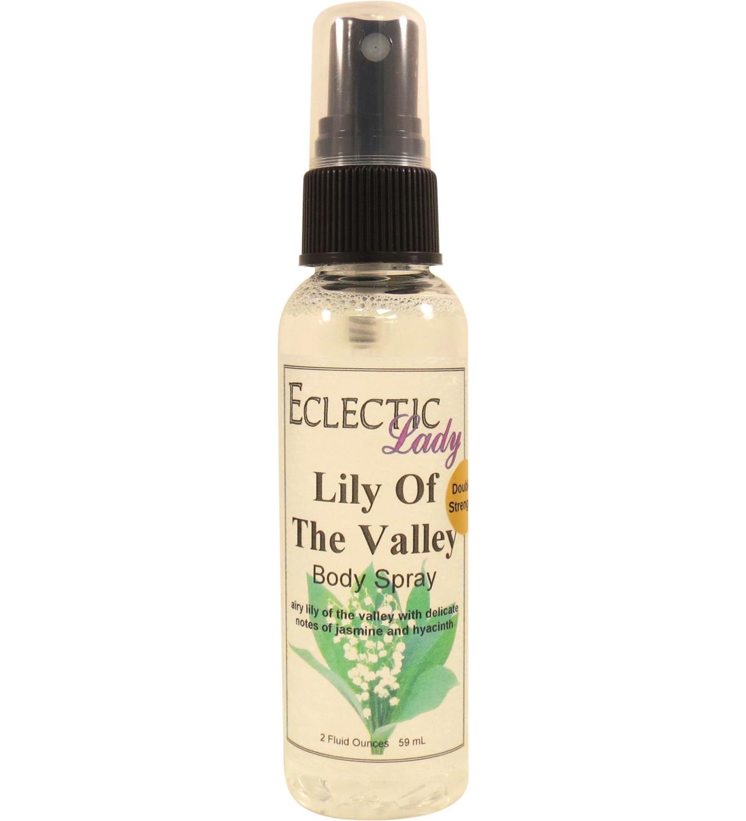 Lily Of The Valley Body Spray (Double Strength) 2 ounces Body Mist for Women with Clean Light & Gentle Fragrance Long Lasting Perfume with Comforting Scent for Men & Women Cologne with Soft 2 Fluid Ounces (Double Strength) - Buy Online on GoSupps.com