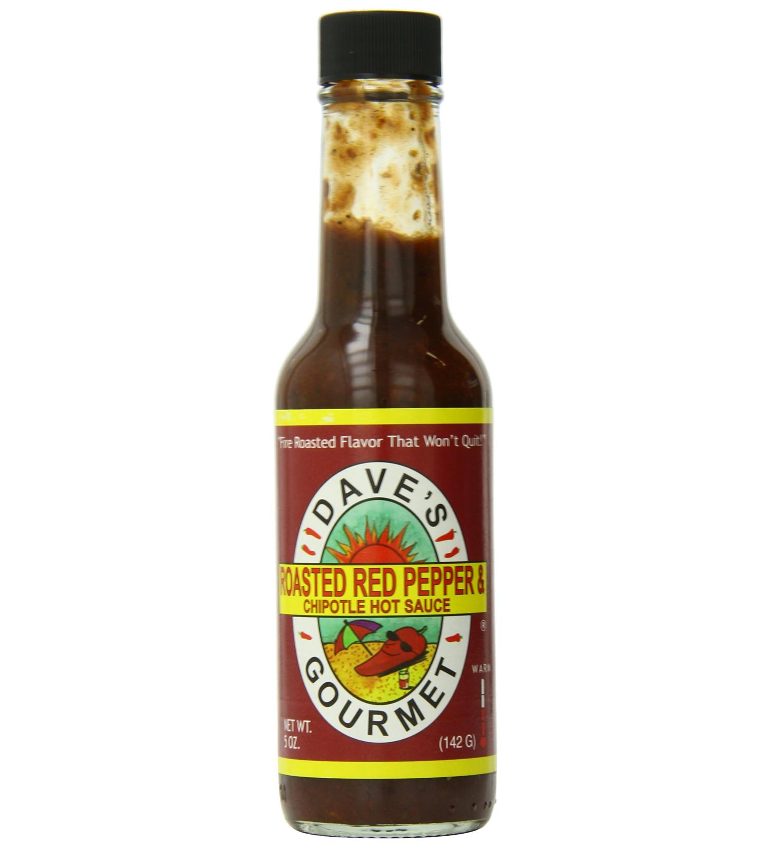 Dave's Gourmet Sauce Roasted Pepper 5 Ounce - Buy Online on GoSupps.com