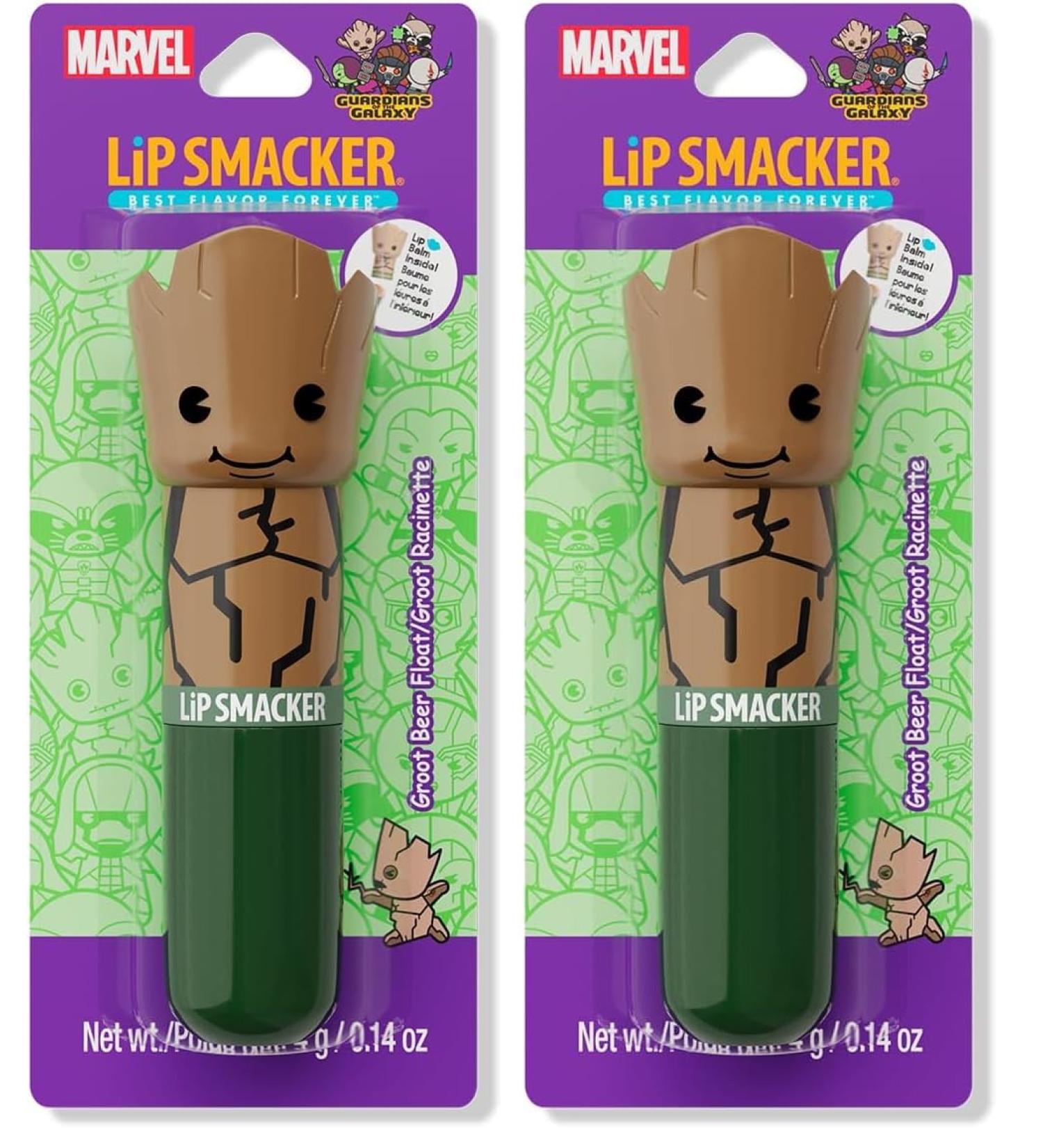 Lip Smacker Marvel Guardians of the Galaxy lippy pal lip balm for kids - Groot (Pack of 2) - Buy Online on GoSupps.com